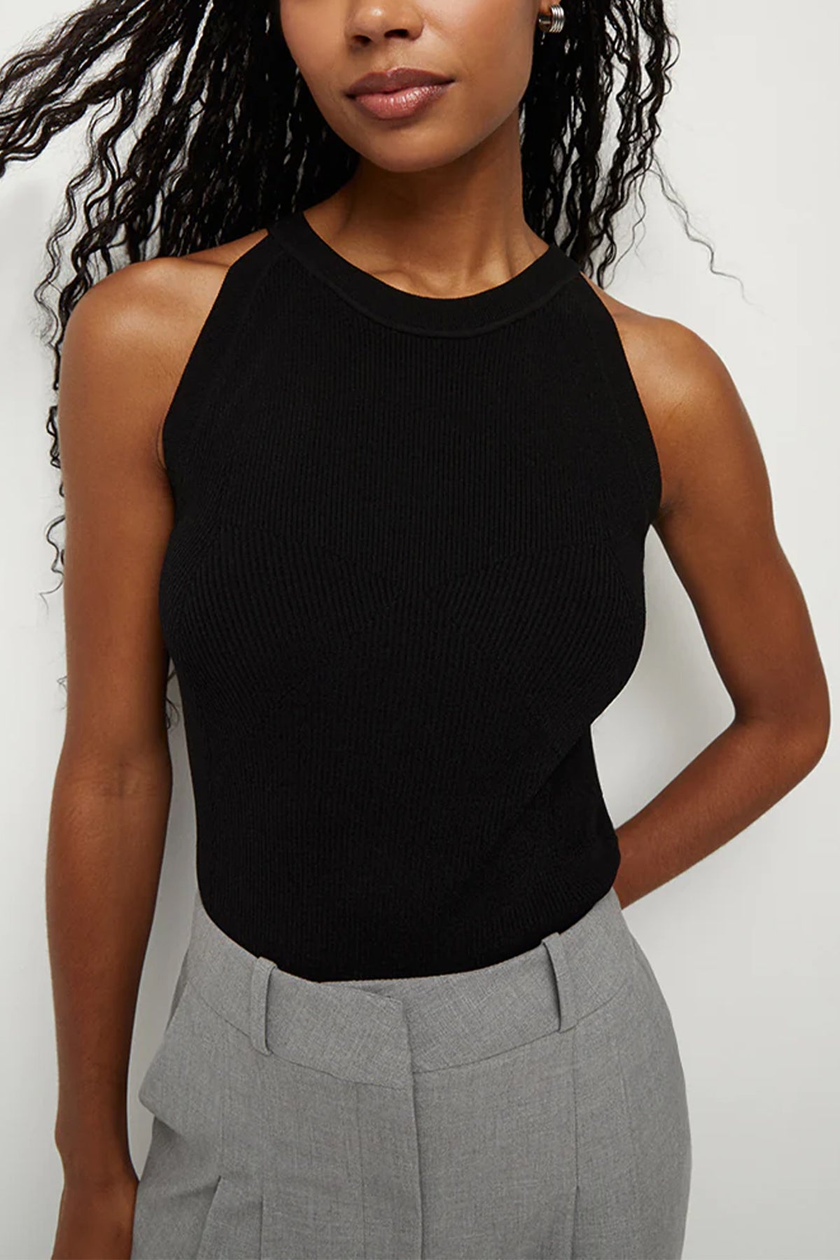 Moulin Lightweight Ribbed-Knit Top
