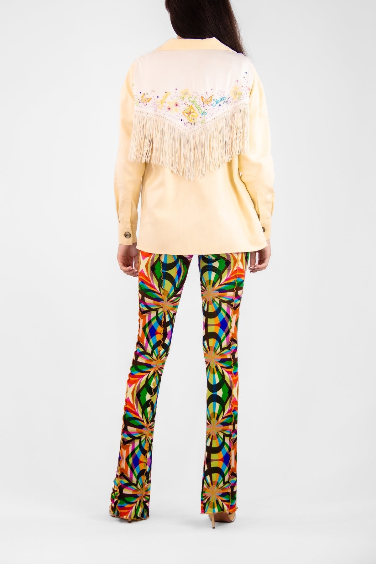 Mult Kaleidoscope Knit Pants in Multi