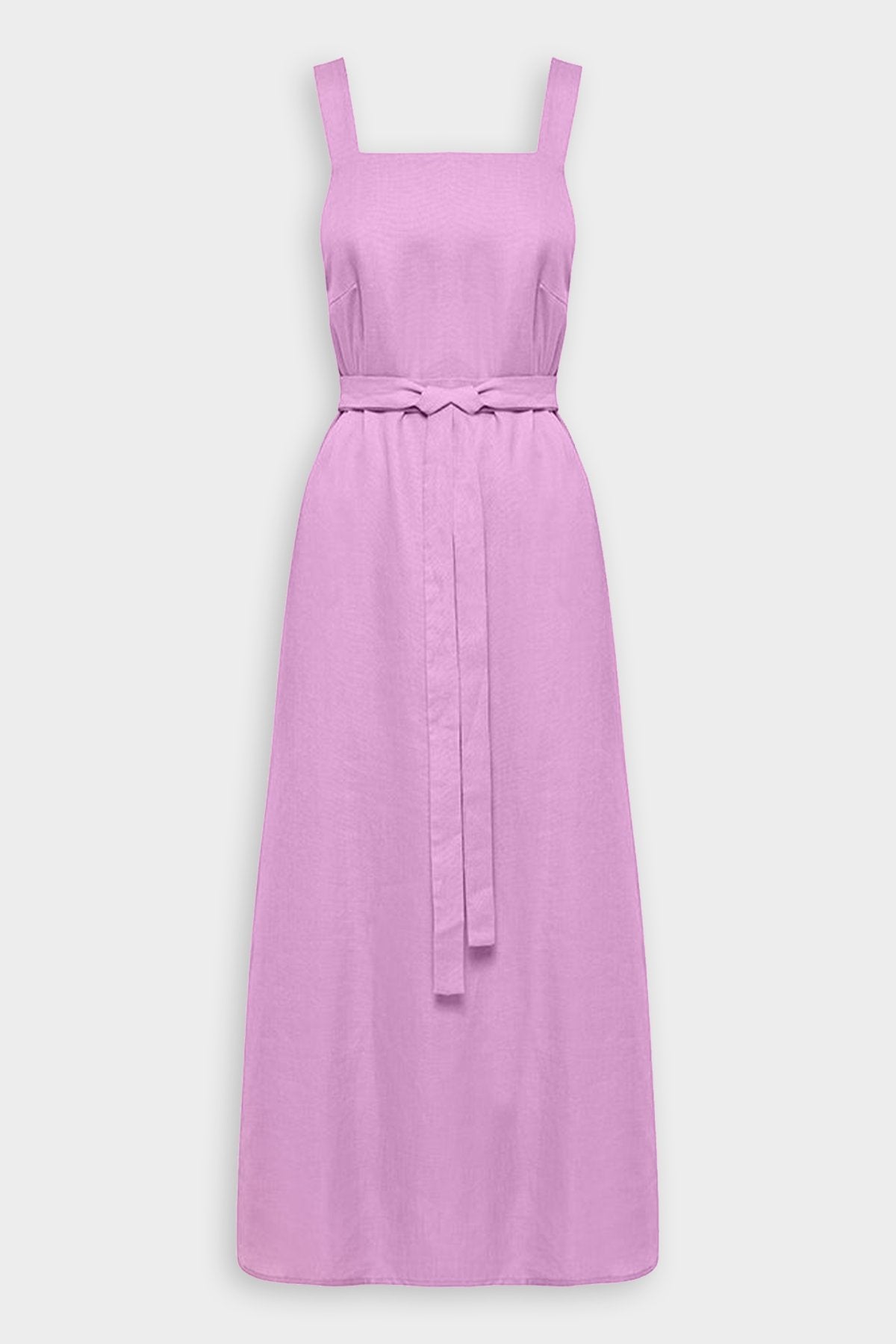 Mustique Organic Linen Dress in Helio - shop-olivia.com