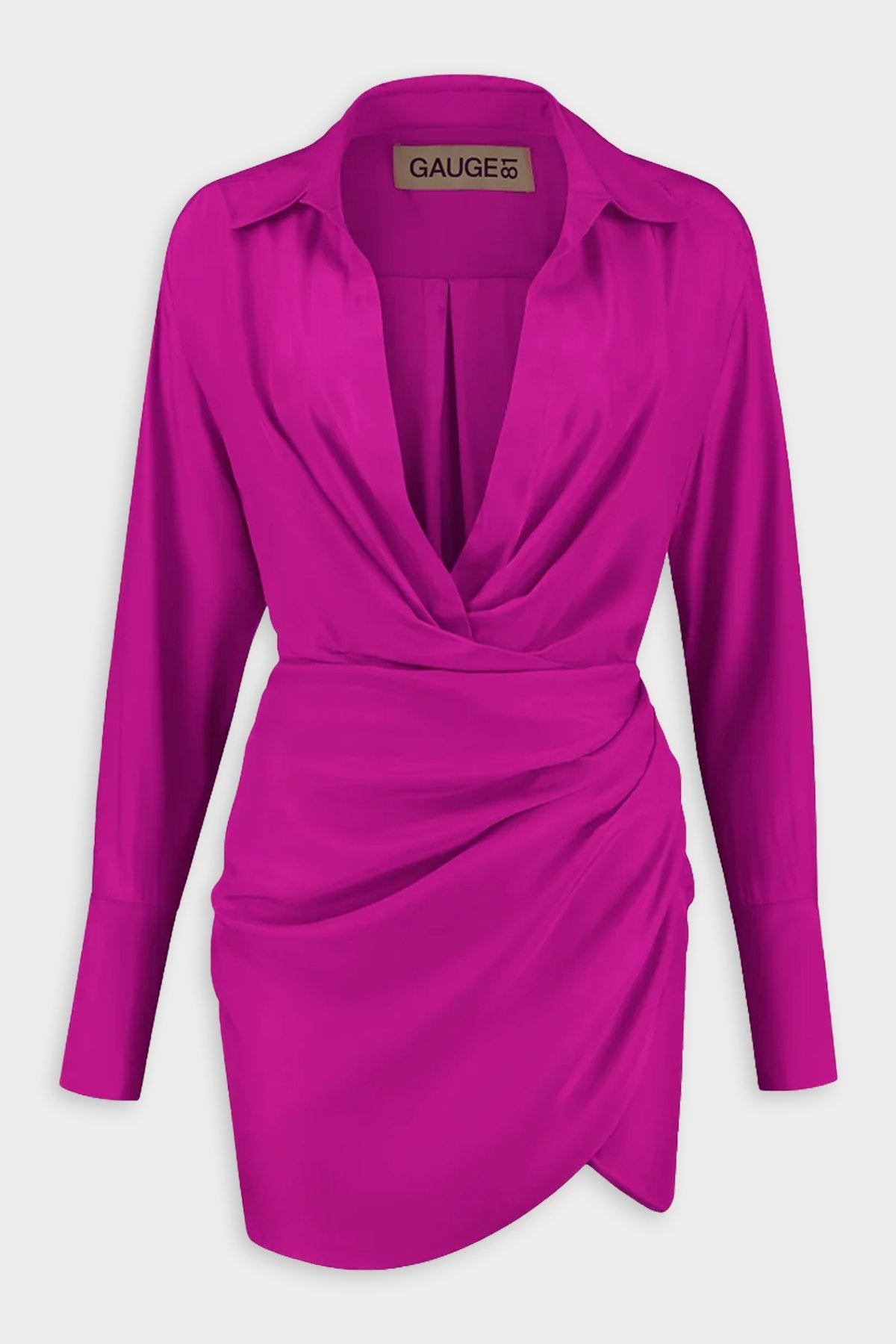 Naha Short Dress in Clover Purple - shop-olivia.com