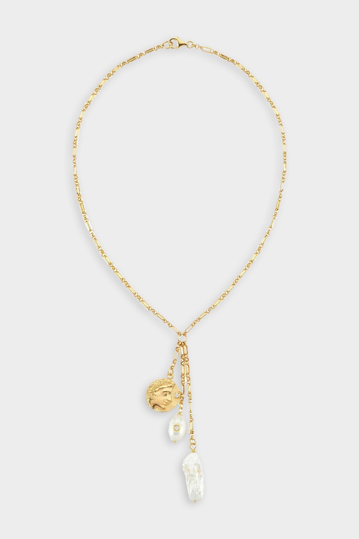 Necklace Ryan in Gold - shop-olivia.com