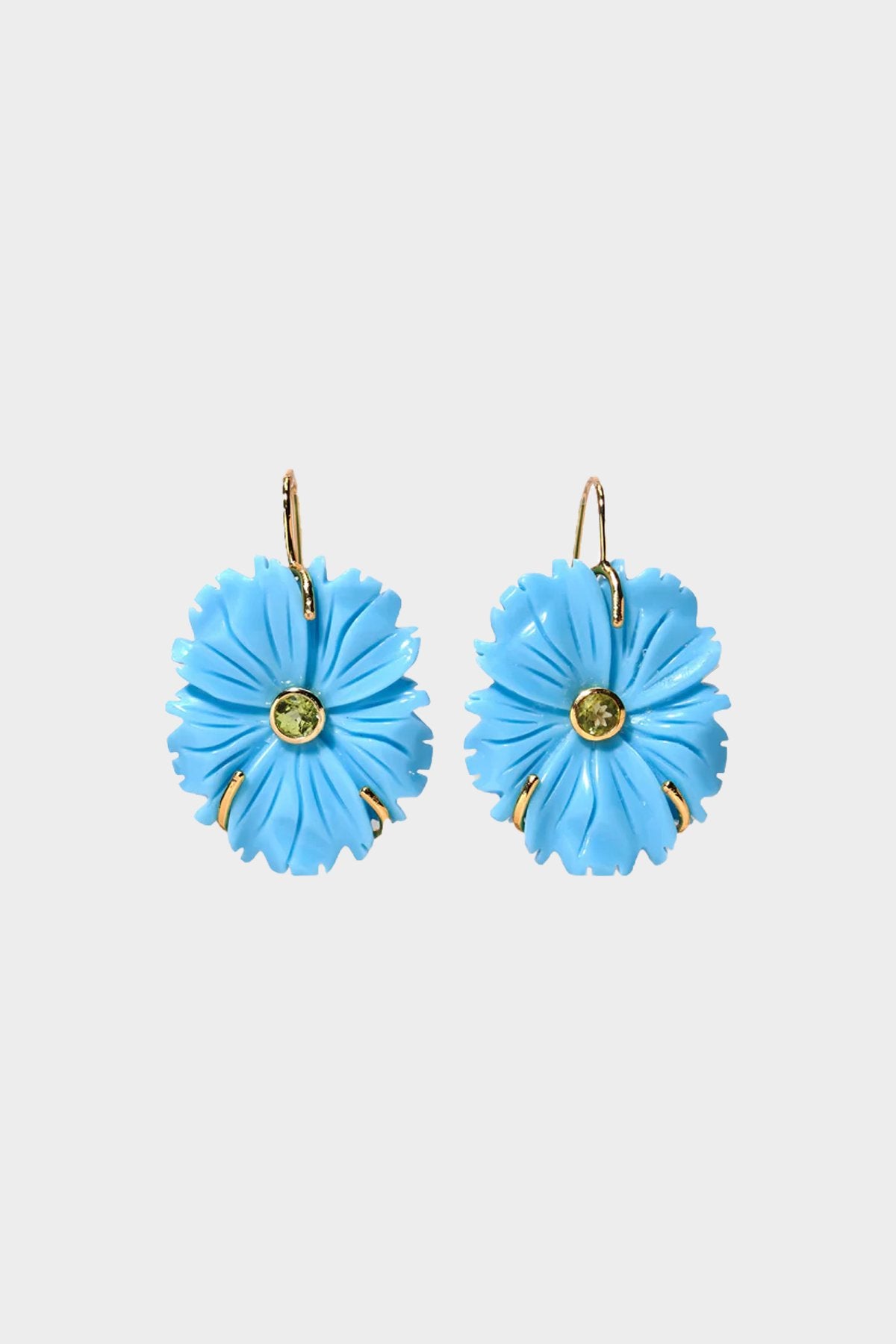 New Bloom Earrings in Cerulean - shop-olivia.com