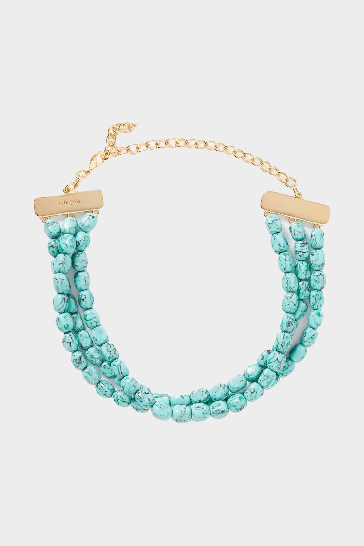 Nora Choker in Turquoise - shop-olivia.com