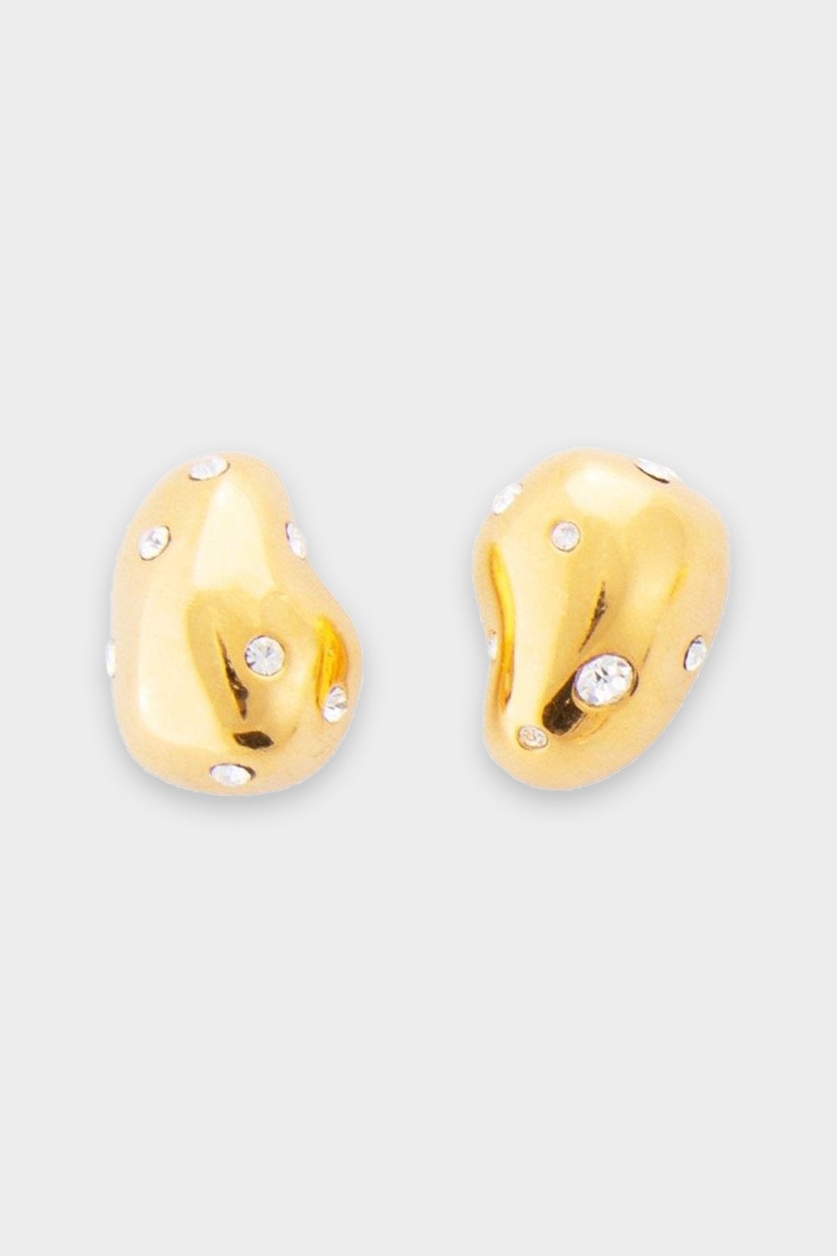 Nucleus Stud Earrings in Gold - shop-olivia.com