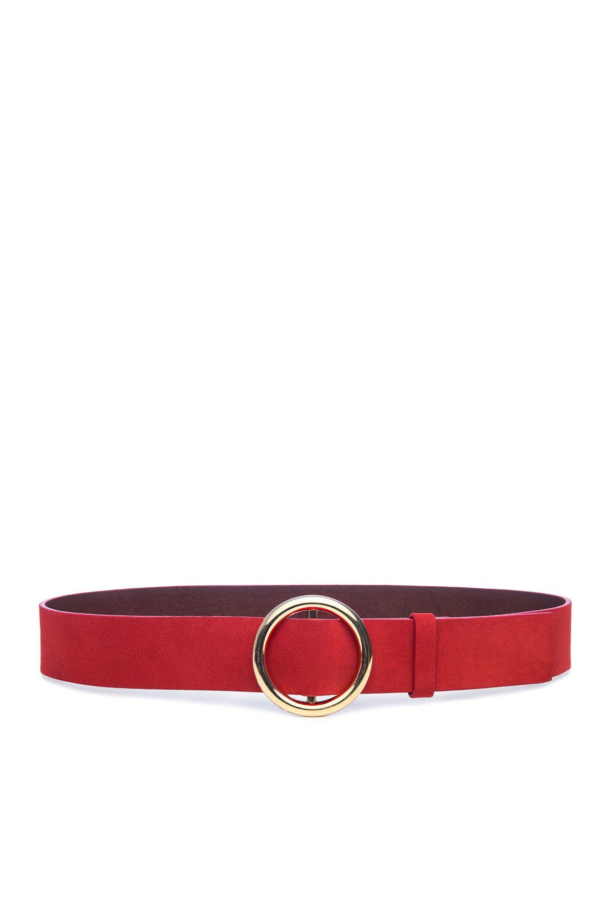 O Ring Belt Cherry - shop-olivia.com