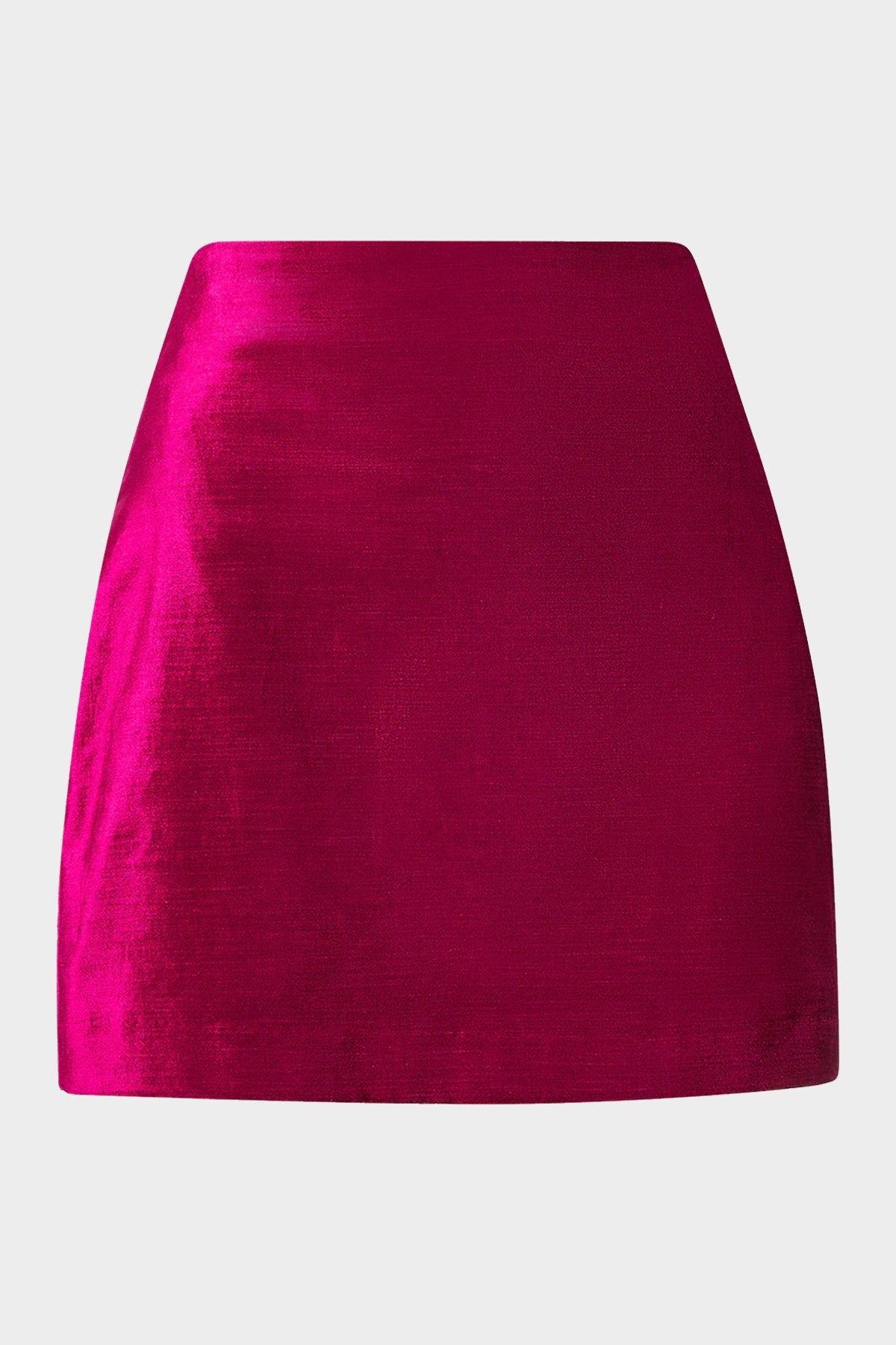 Ohemia Velvet Skirt in Fuchsia - shop-olivia.com