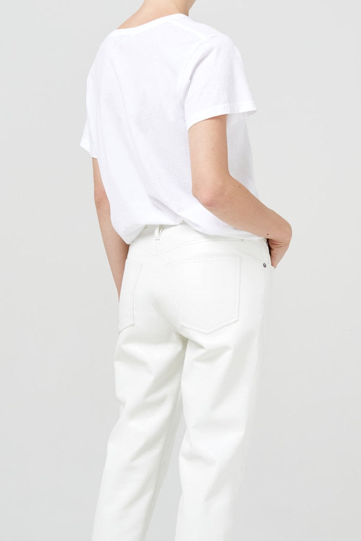 Ona T-Shirt in White - shop-olivia.com