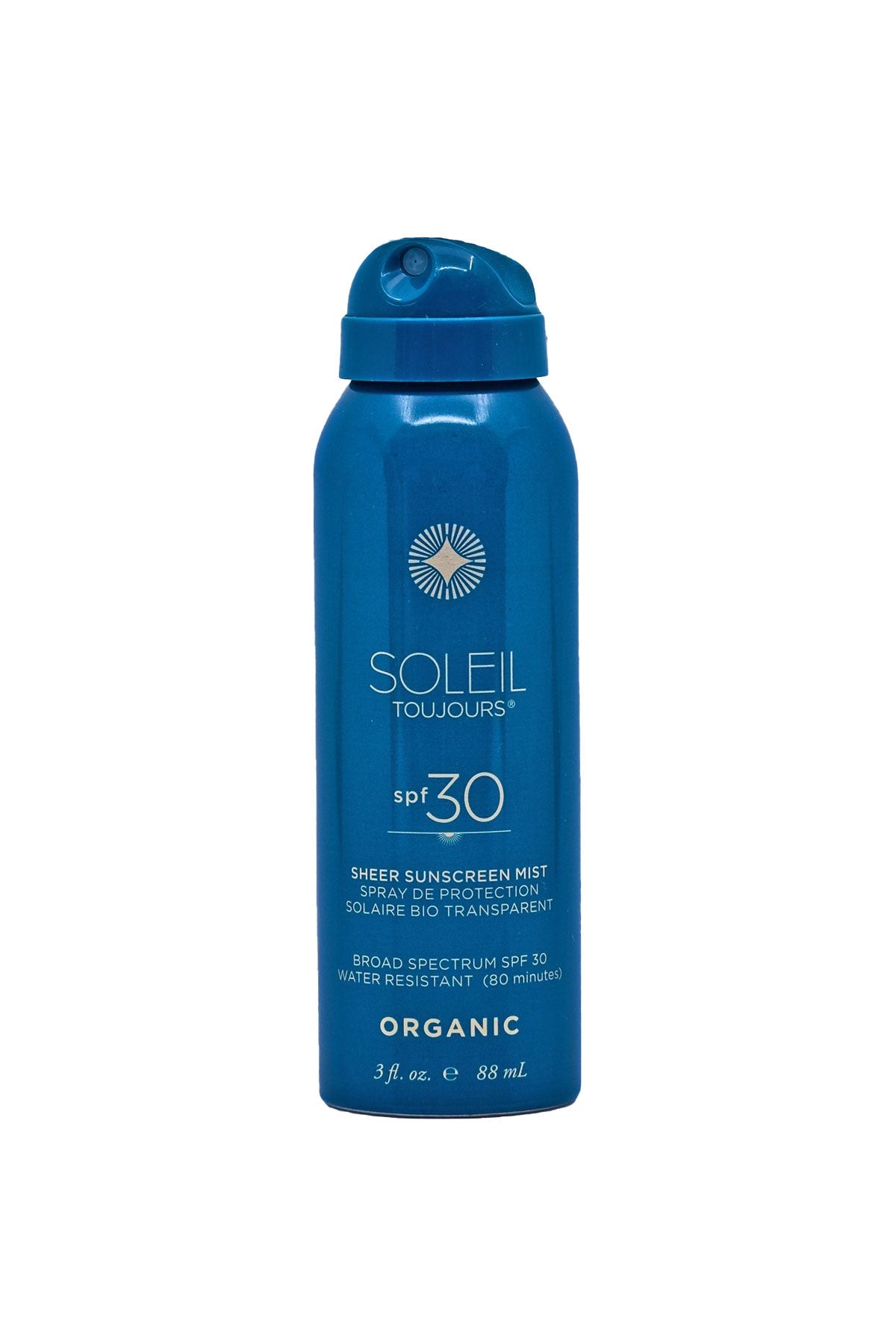 Organic Sheer Sunscreen Mist SPF 30 - Travel Size - shop-olivia.com