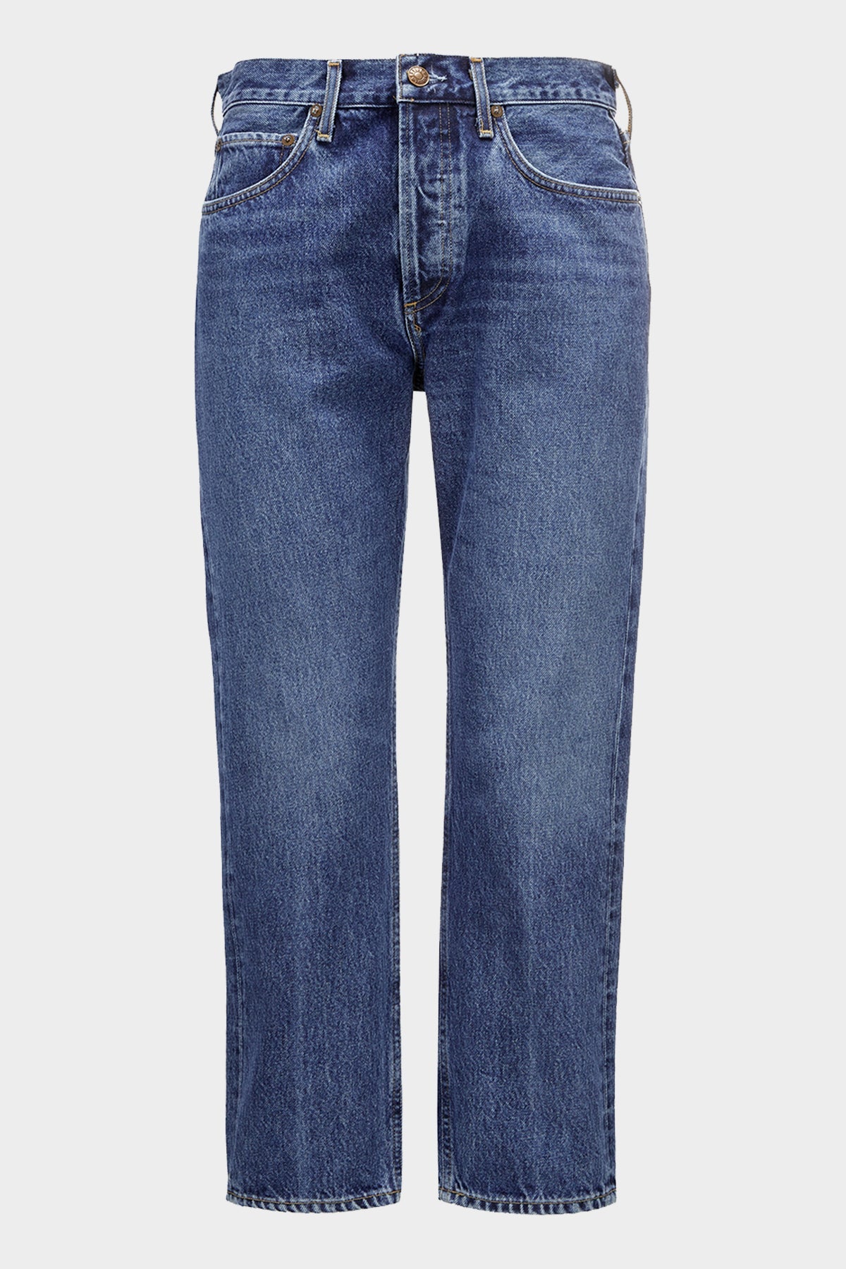 Parker Easy Straight Jean in Placebo - shop-olivia.com