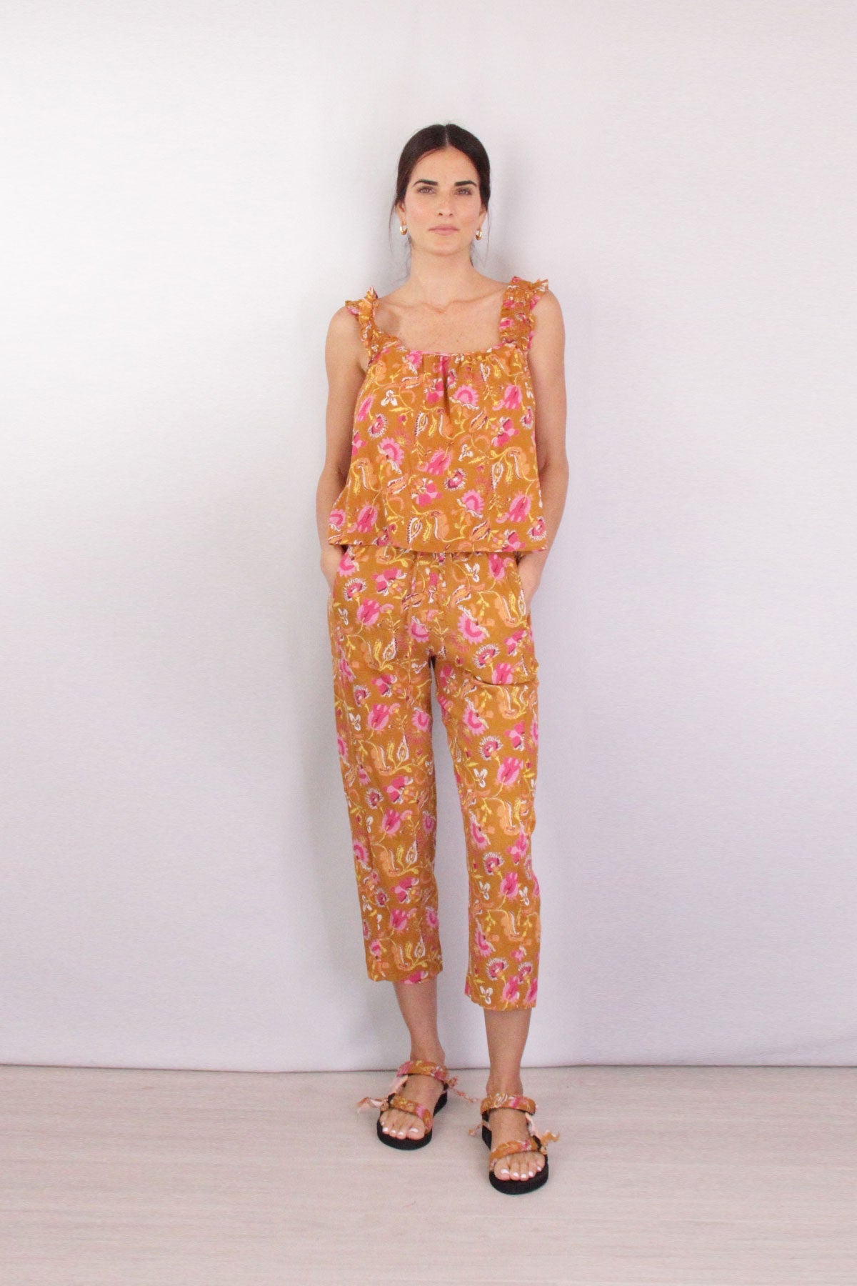 Paxtyn Pant in Sunset - shop-olivia.com