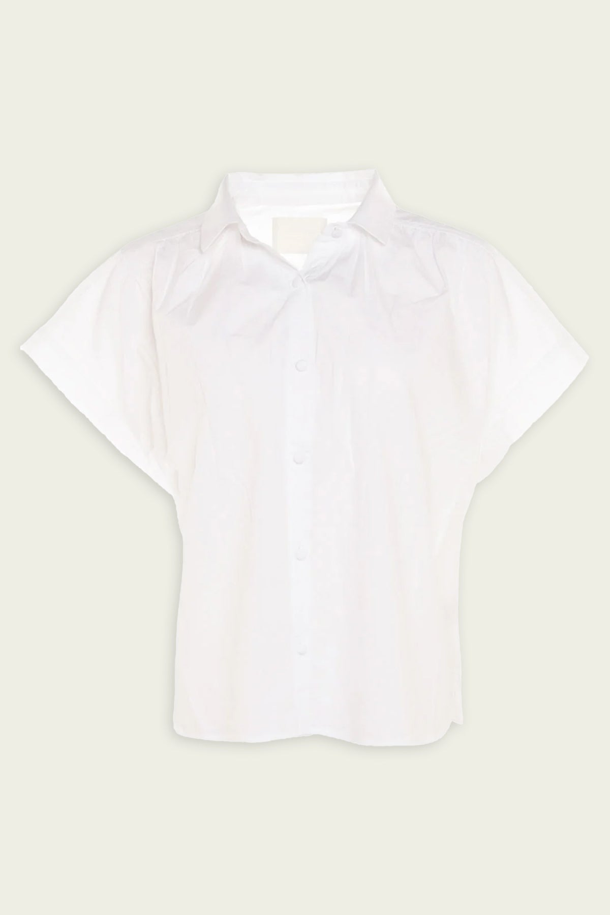 Penny Short Sleeve Blouse in Star White - shop-olivia.com