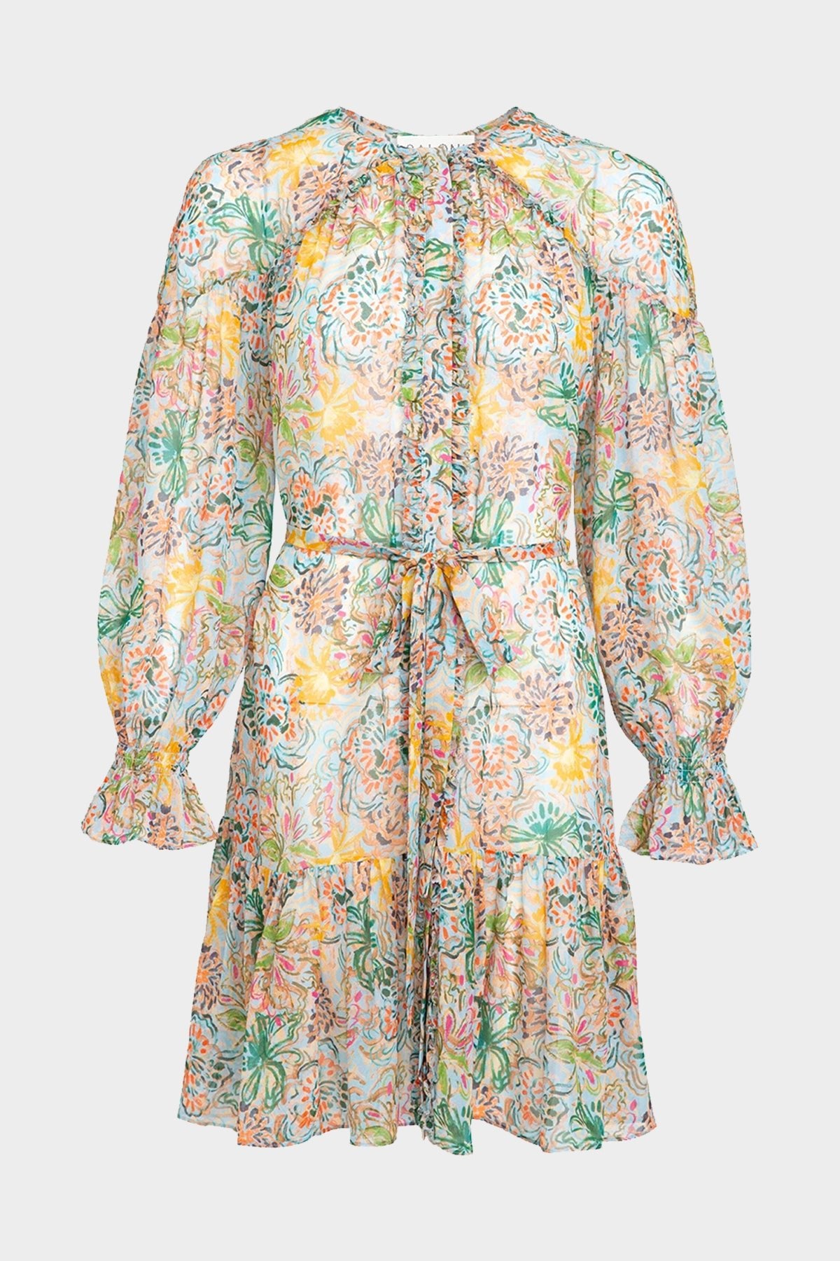 Pixie Dress In Orchard Sky - shop-olivia.com