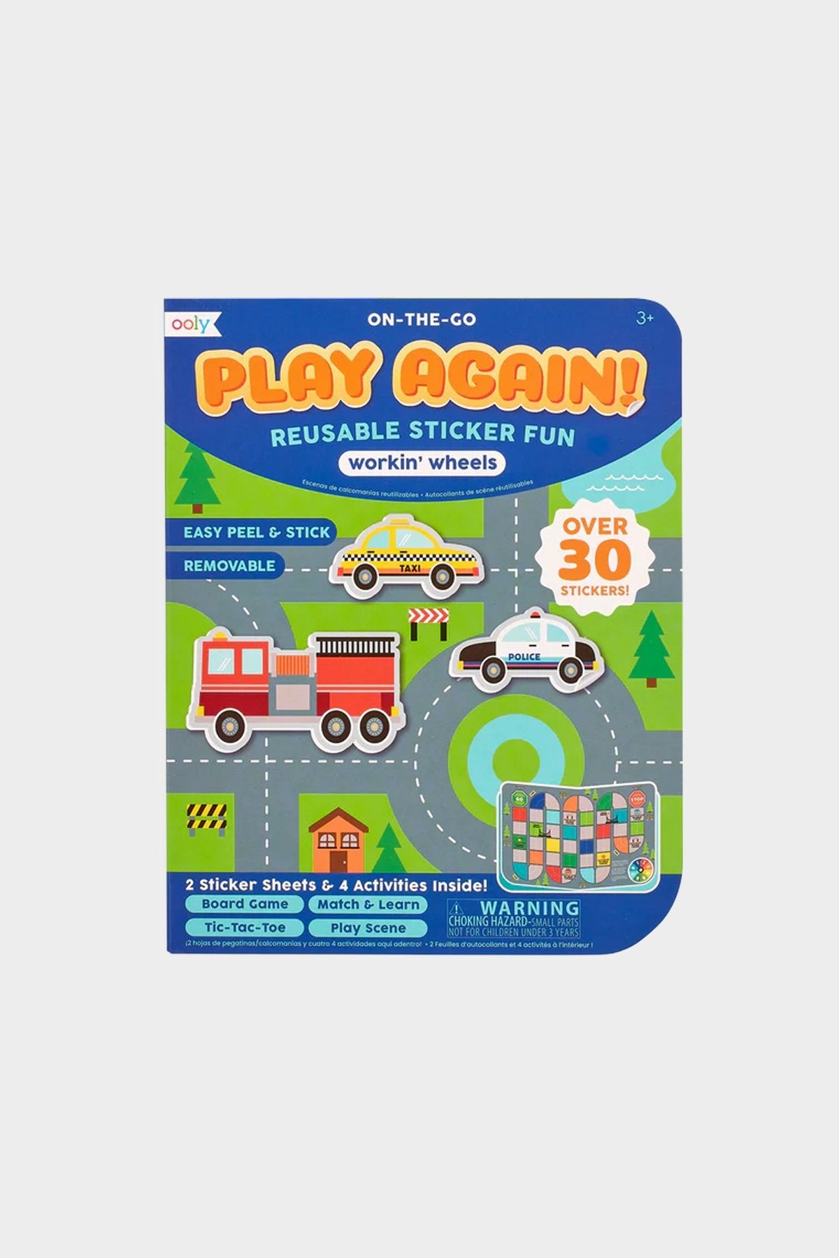 Play Again! Mini on-the-go Activity Kit - Working Wheels - shop-olivia.com