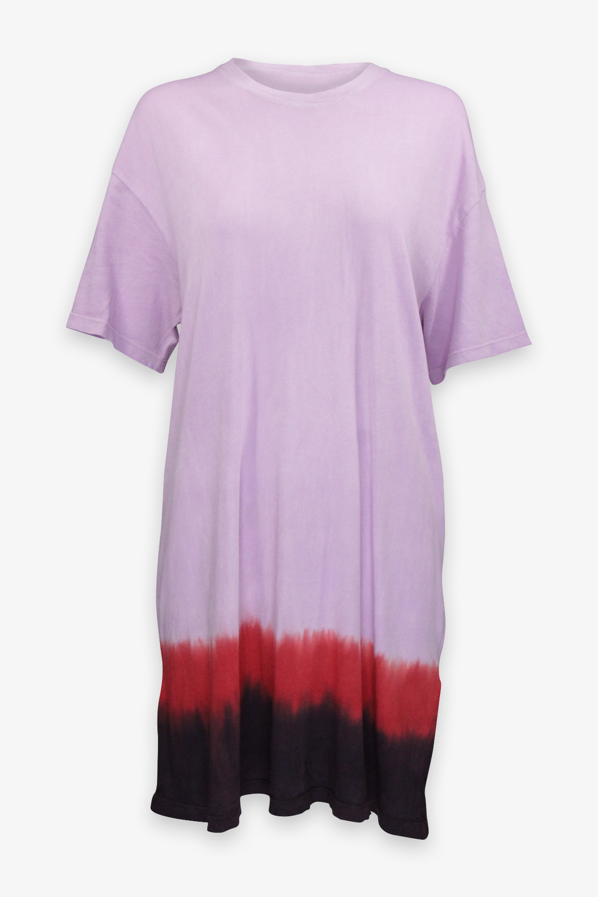 Purple Horizon Jersey T-Shirt Dress