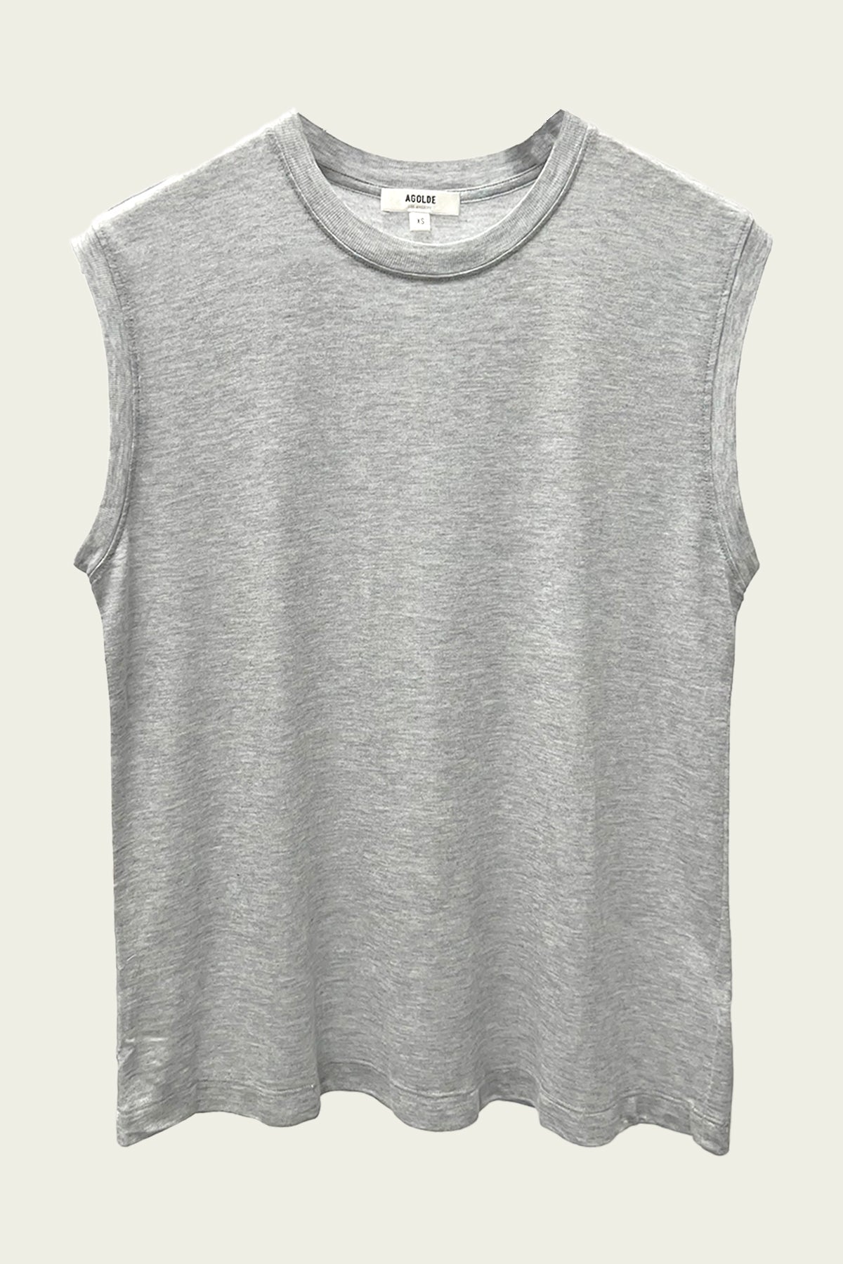 Raya Muscle Tee in Grey Heather