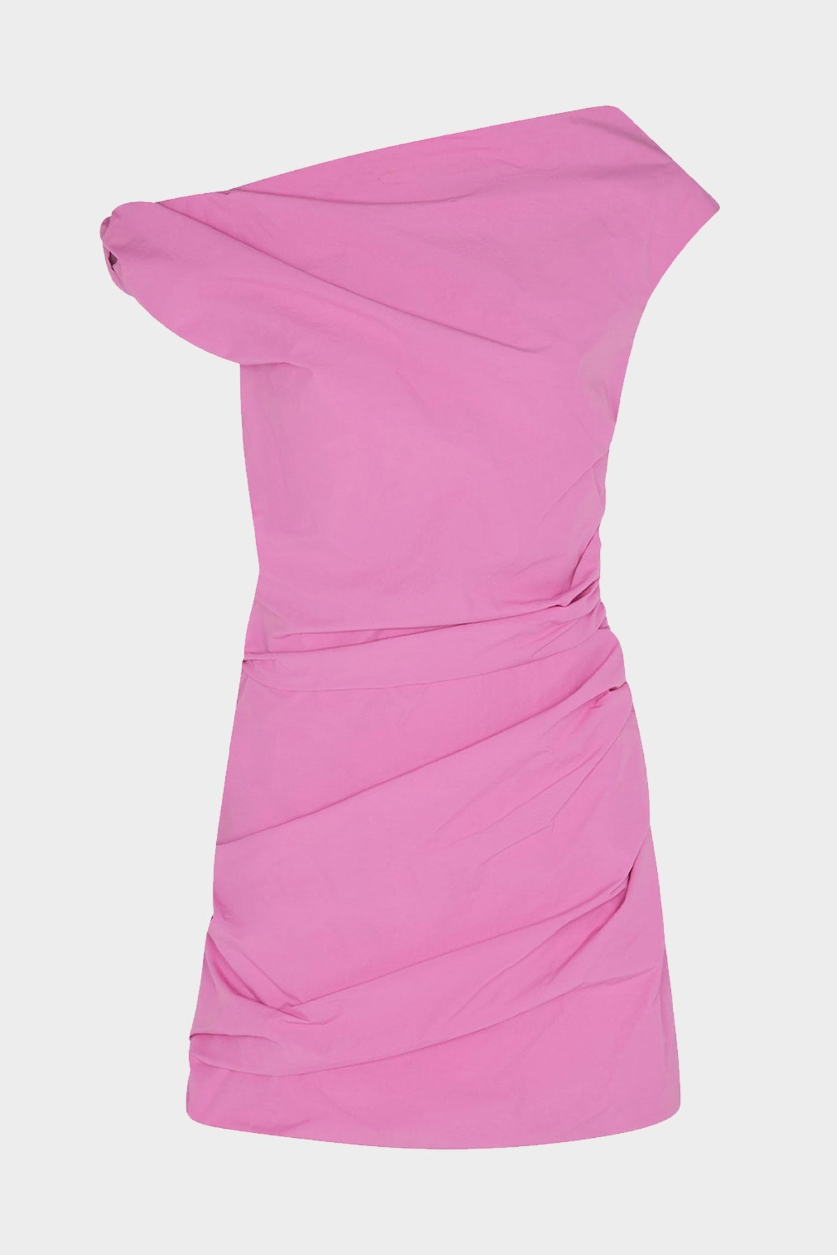 Remmy Mini Dress in Barbie Pink - shop-olivia.com