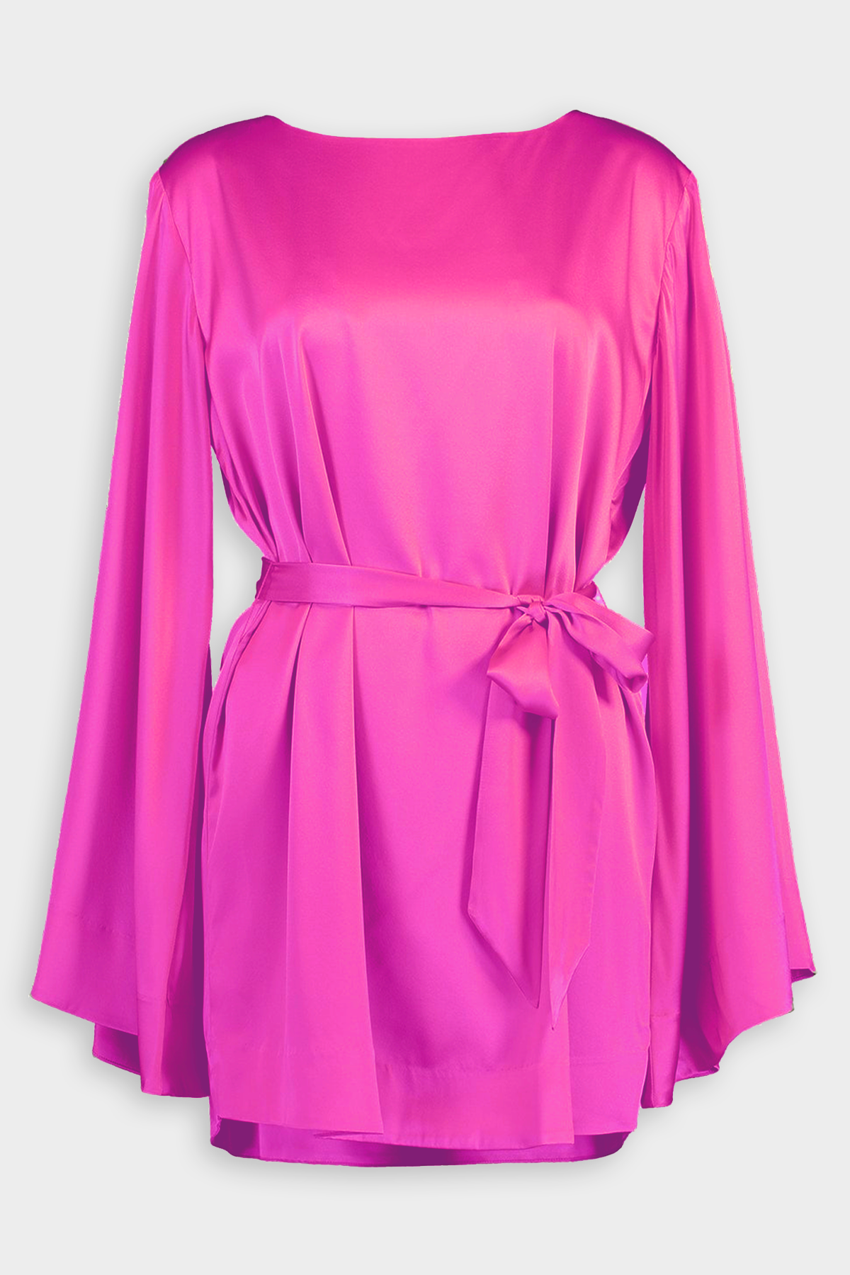 Ophelia Dress in Neon Pink