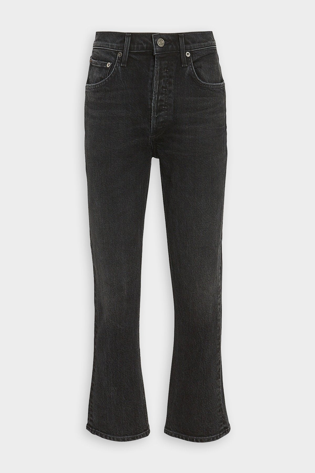 Riley High Rise Straight Crop Jean in Panoramic - shop-olivia.com