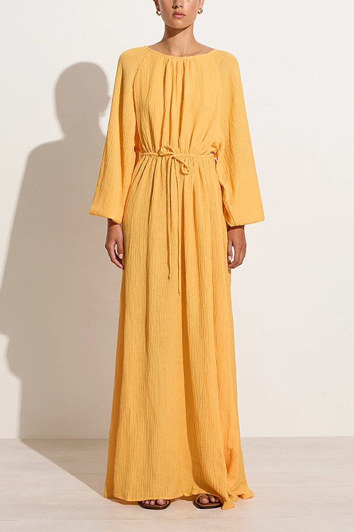 Rosalie Maxi Dress in Saffron - shop-olivia.com