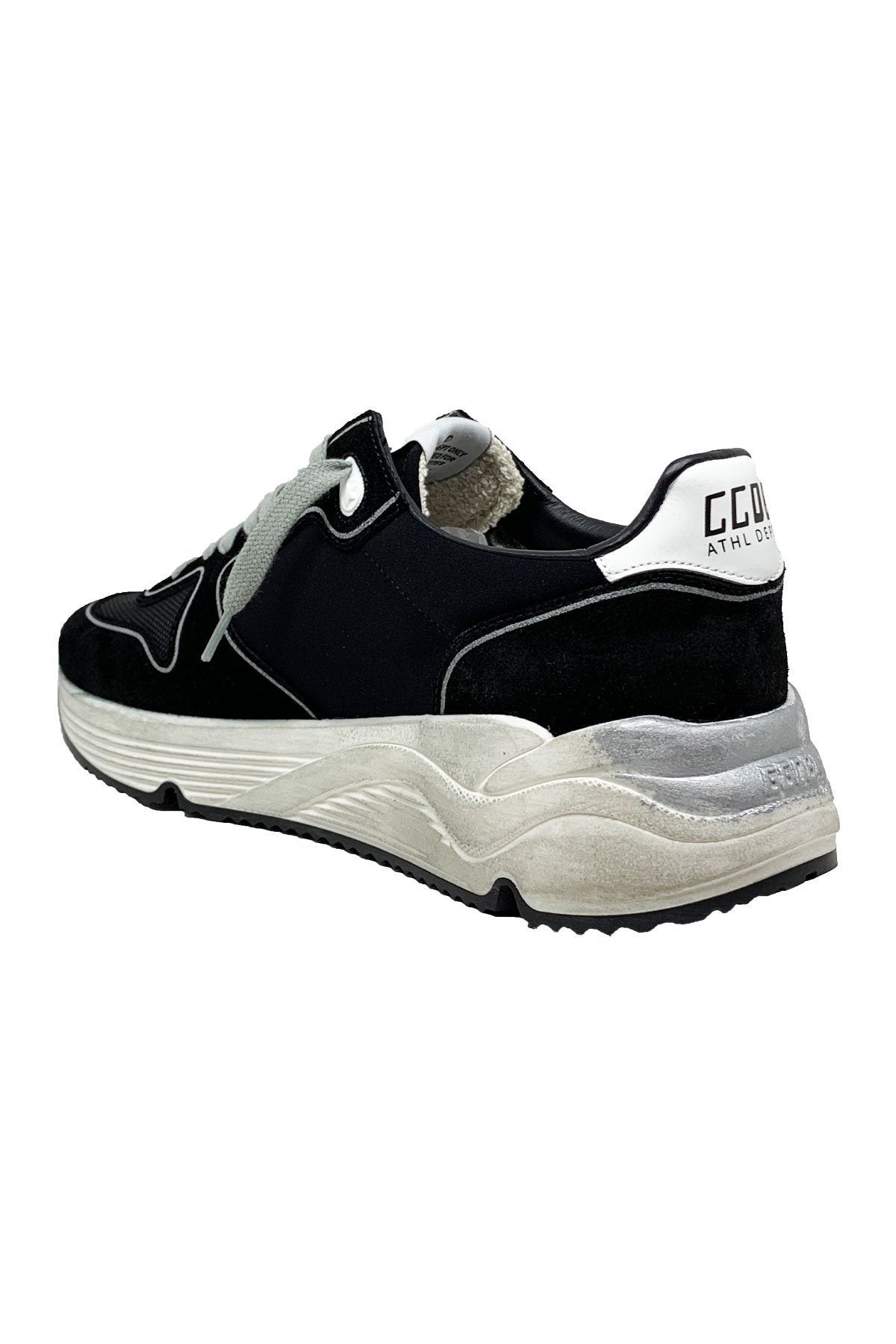 Running Black Lycra Men Sneaker - shop-olivia.com