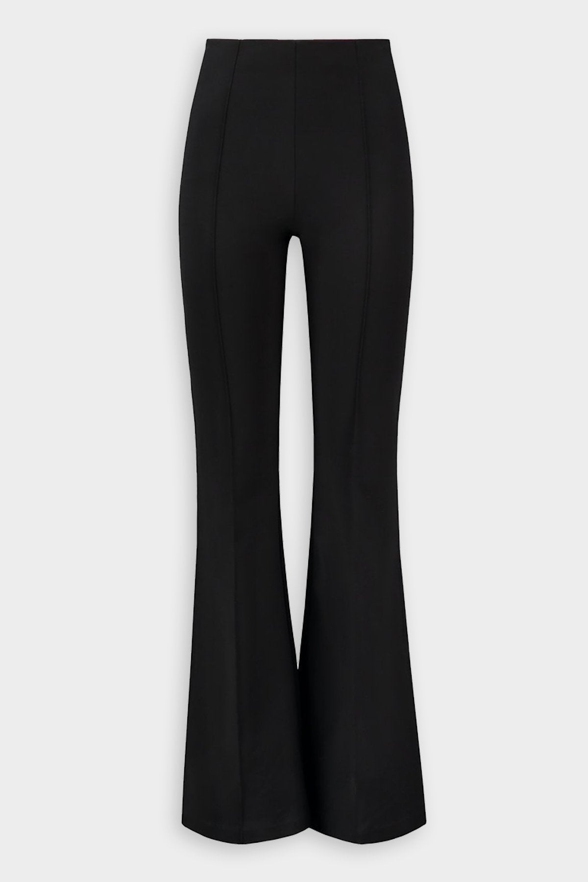 Savanna Flared Stretch Pants in Black - shop-olivia.com