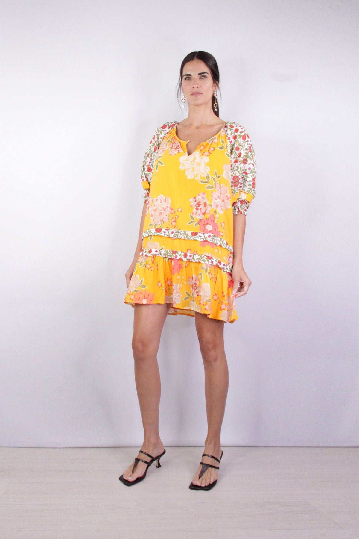 Semara Tamania Dress in Orange - shop-olivia.com