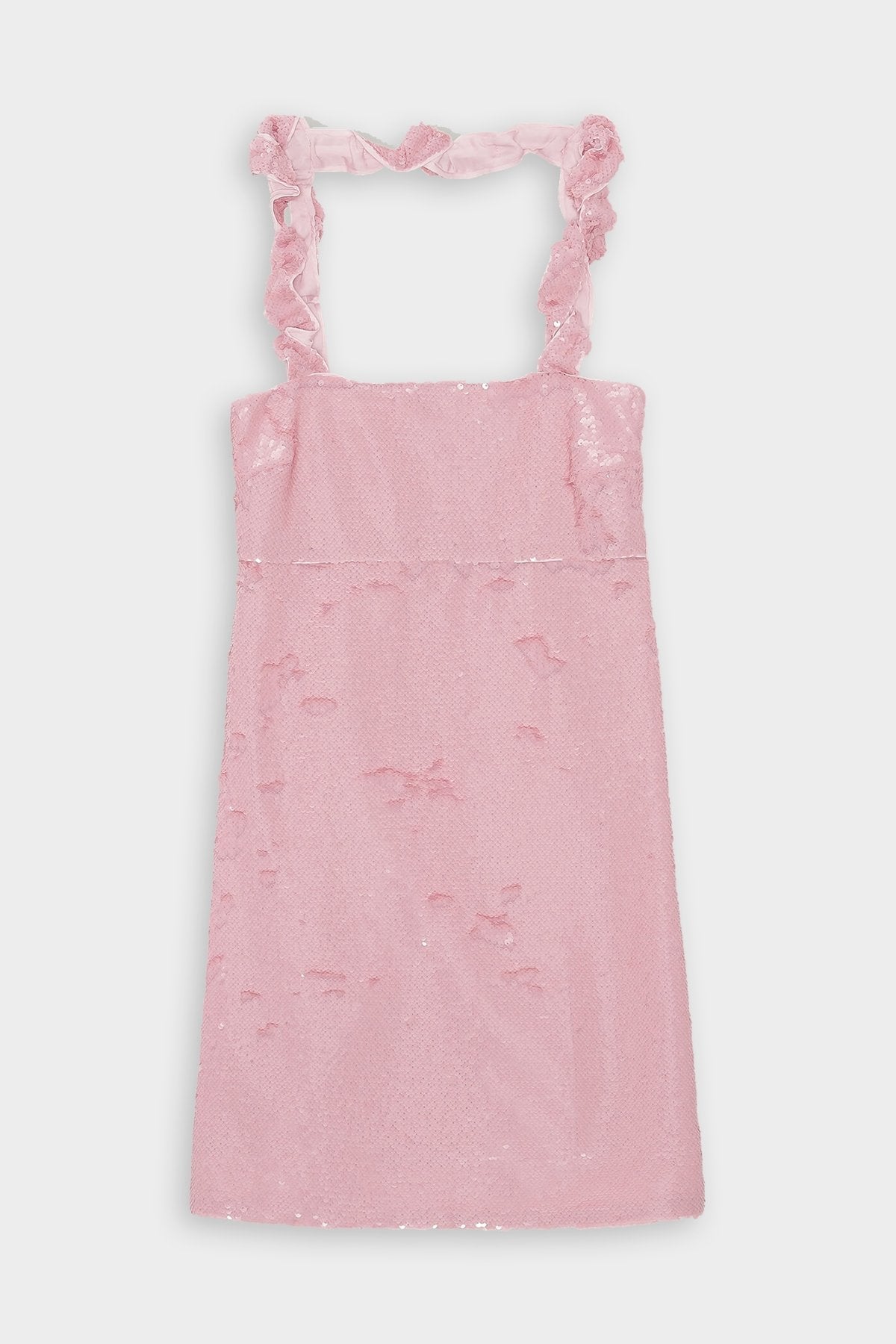 Sequins Strap Mini Dress in Light Lilac - shop-olivia.com