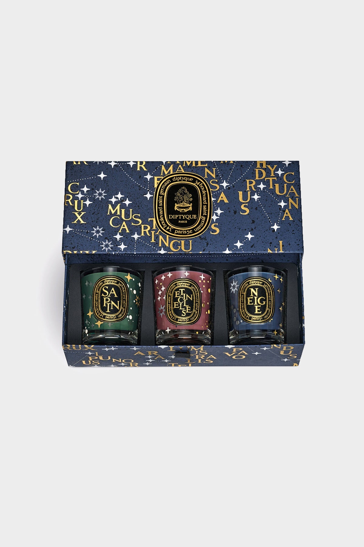 Set of 3 Holiday Scented Candles 70g - Limited Edition - shop-olivia.com