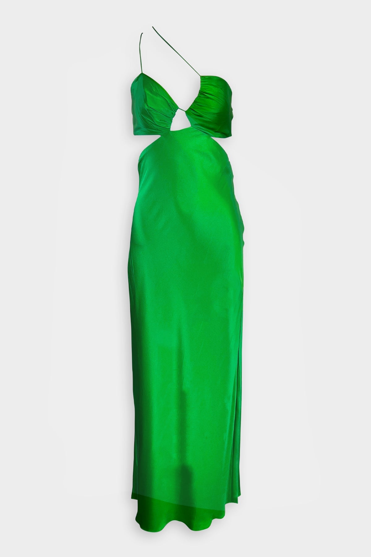 Slant Bias Dress in Palm - shop-olivia.com
