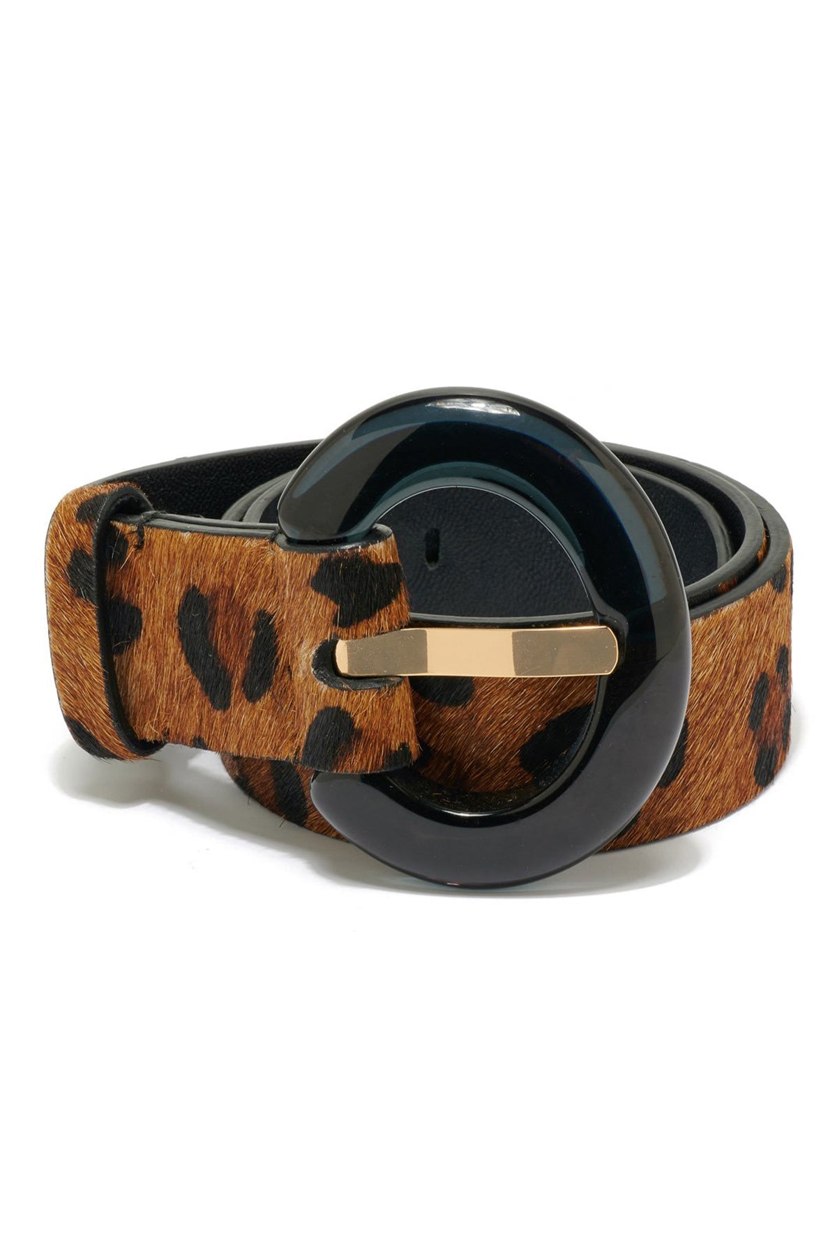 Sofia Belt in Dark Leopard - shop-olivia.com