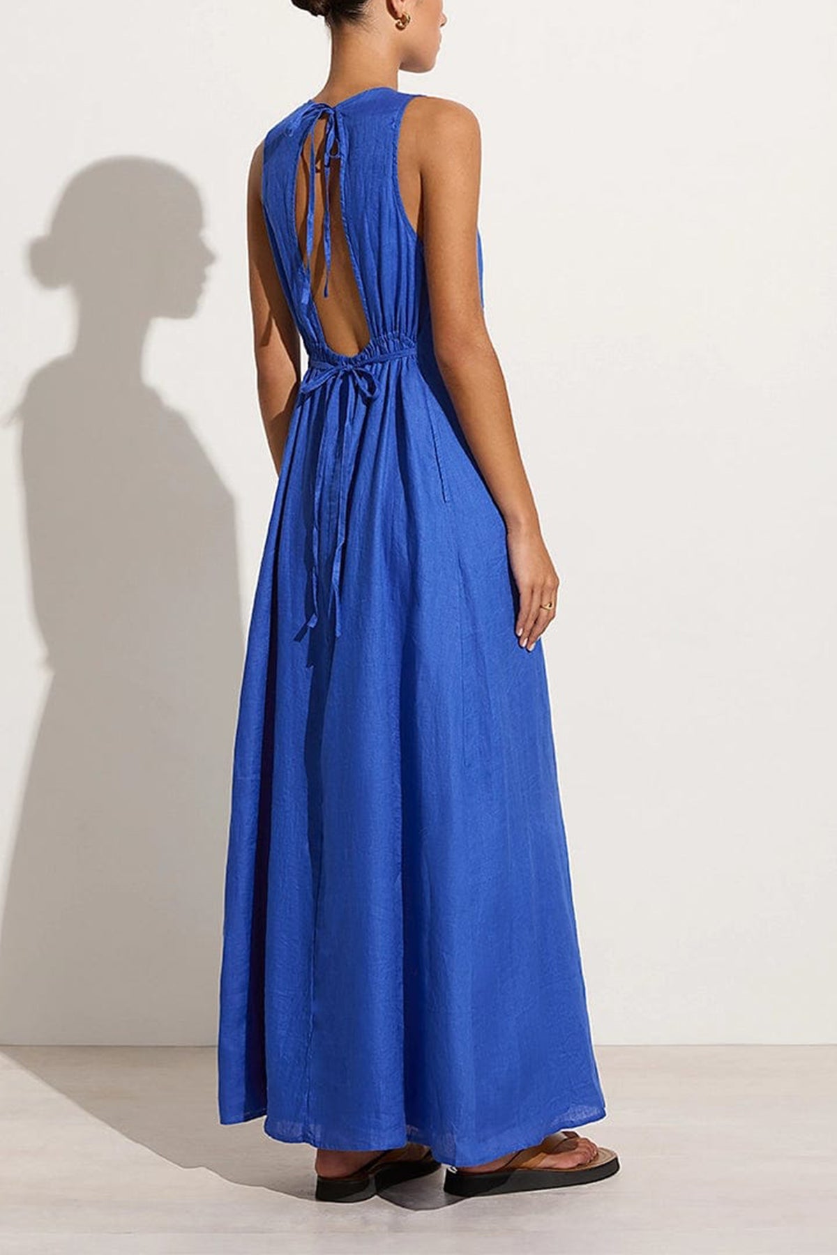 Sommar Maxi Dress in Sicilian Blue - shop-olivia.com