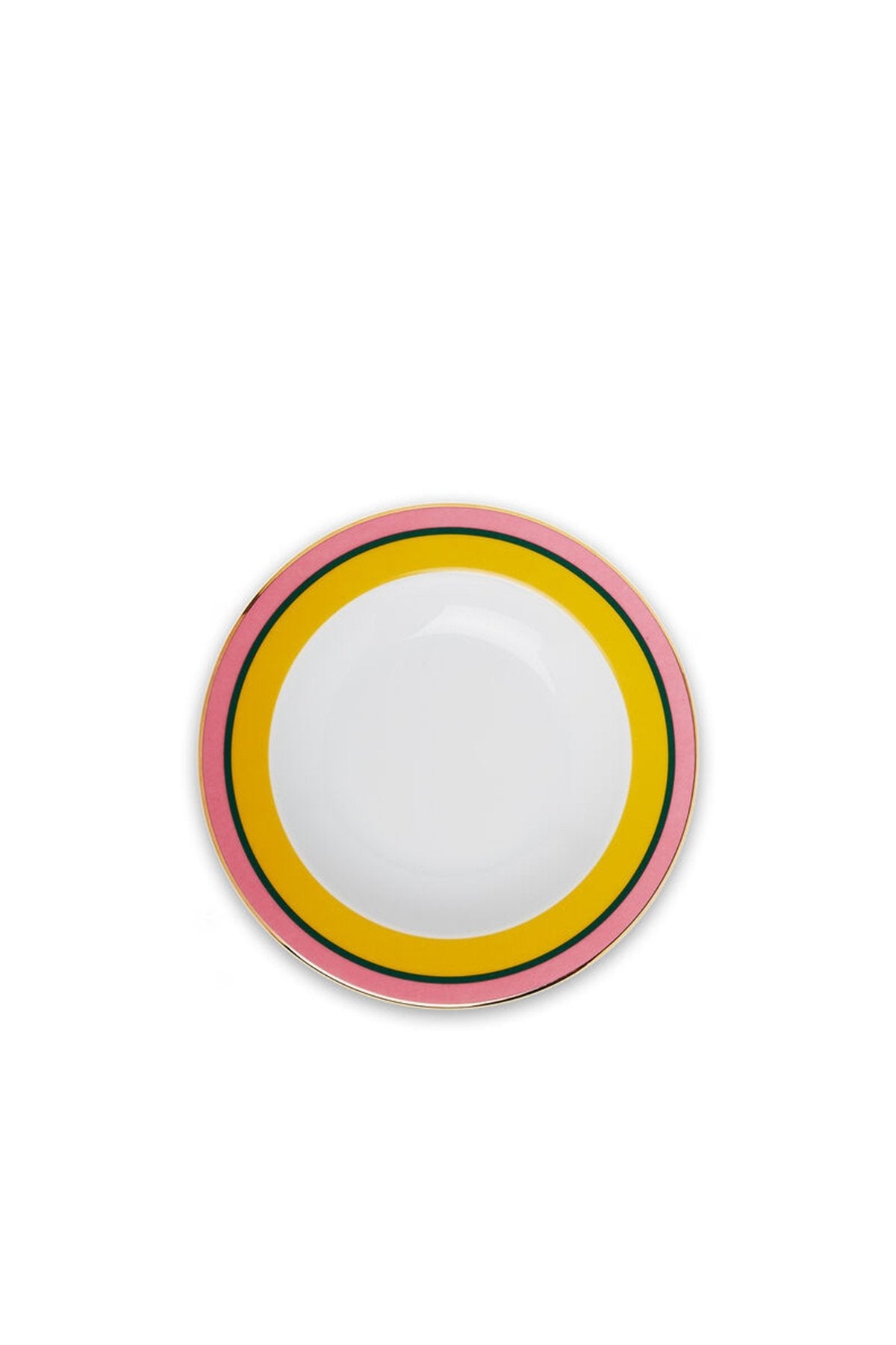 Soup Plate in Rainbow Giallo - shop-olivia.com