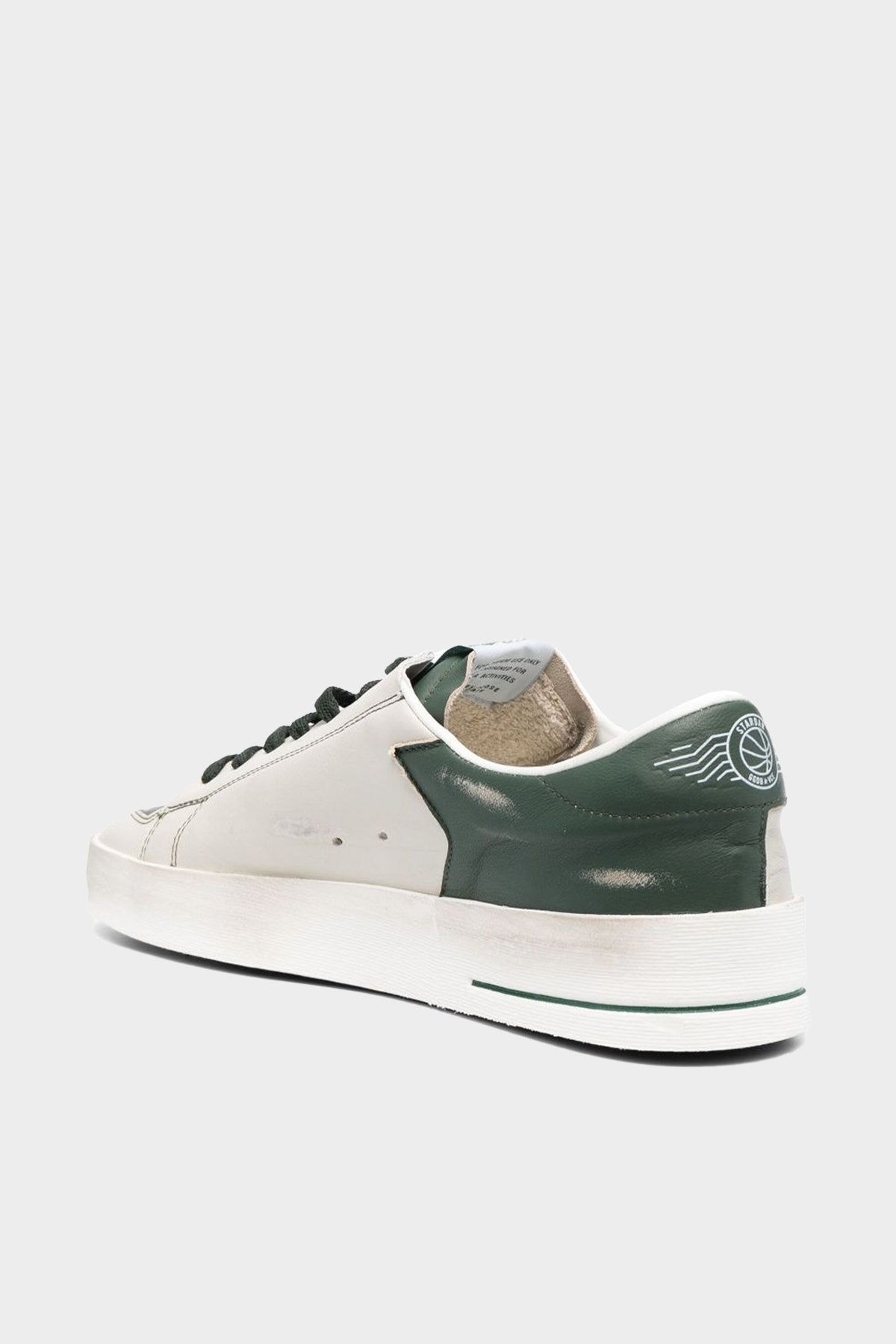 Stardan Green Nappa Leather Men Sneaker - shop-olivia.com