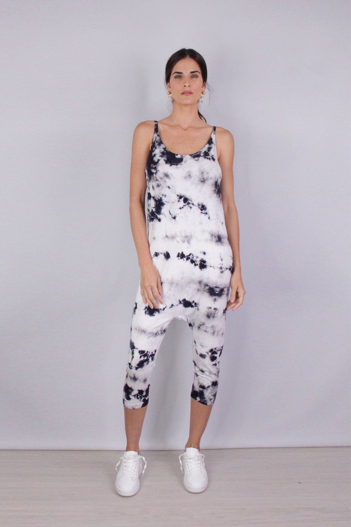 Strappy Droprise Jumpsuit in Phantomion - shop-olivia.com