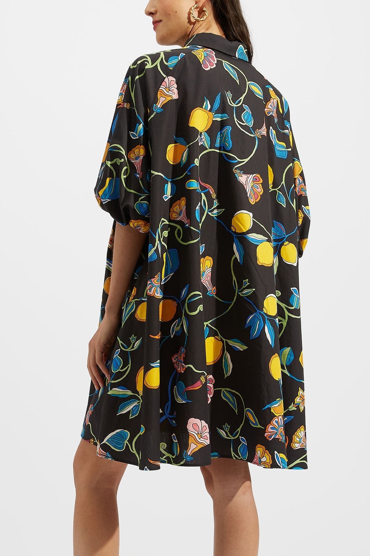 Sunburst Dress in Borboni - shop-olivia.com