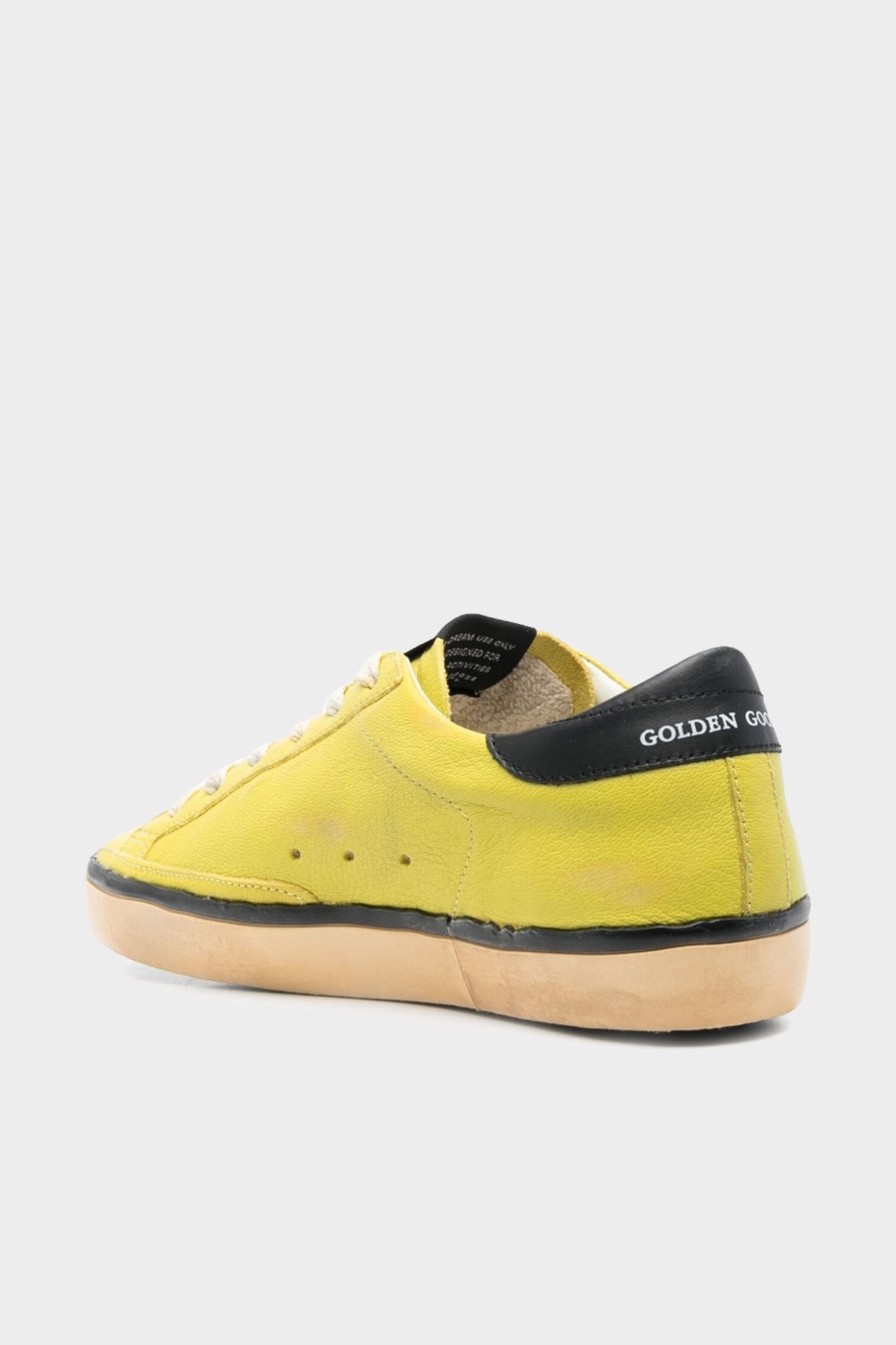 Super-Star Citronelle Waxed Leather Sneaker - shop-olivia.com