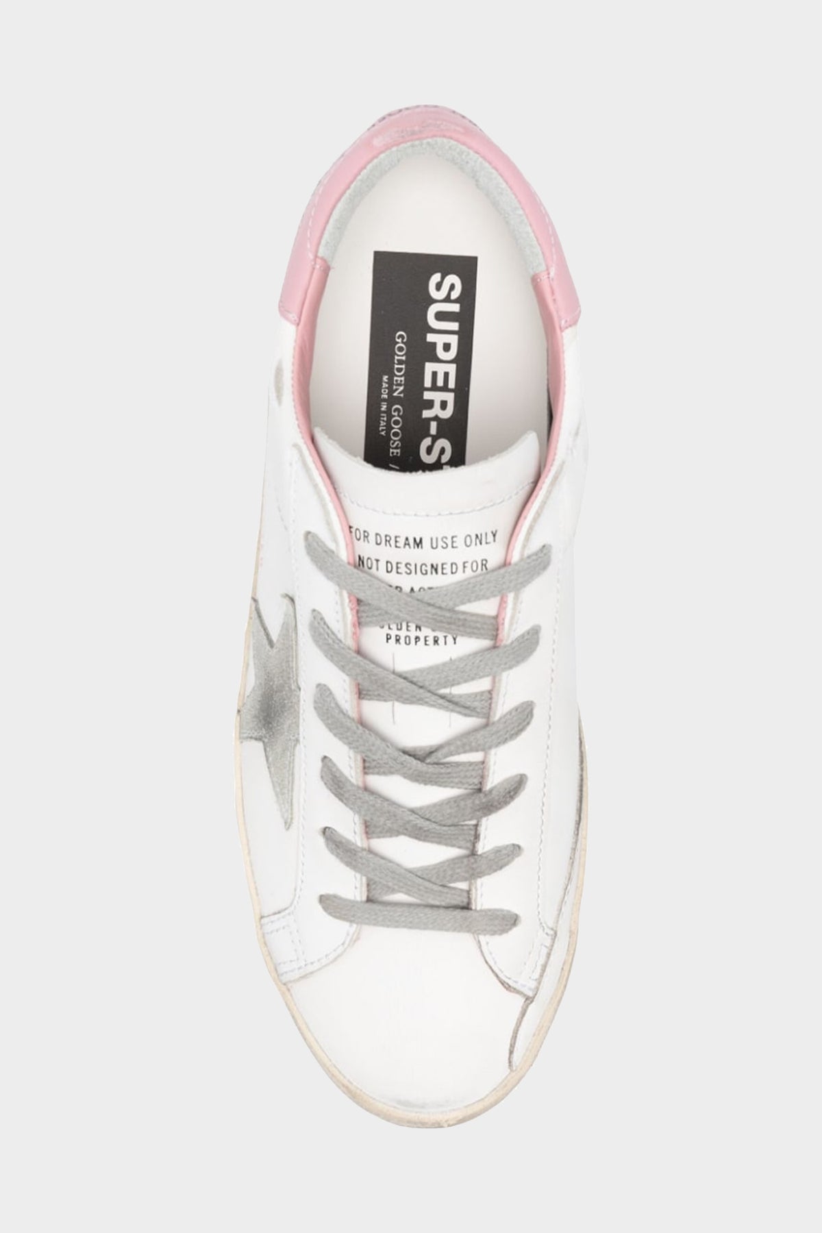 Superstar white on sale and light pink