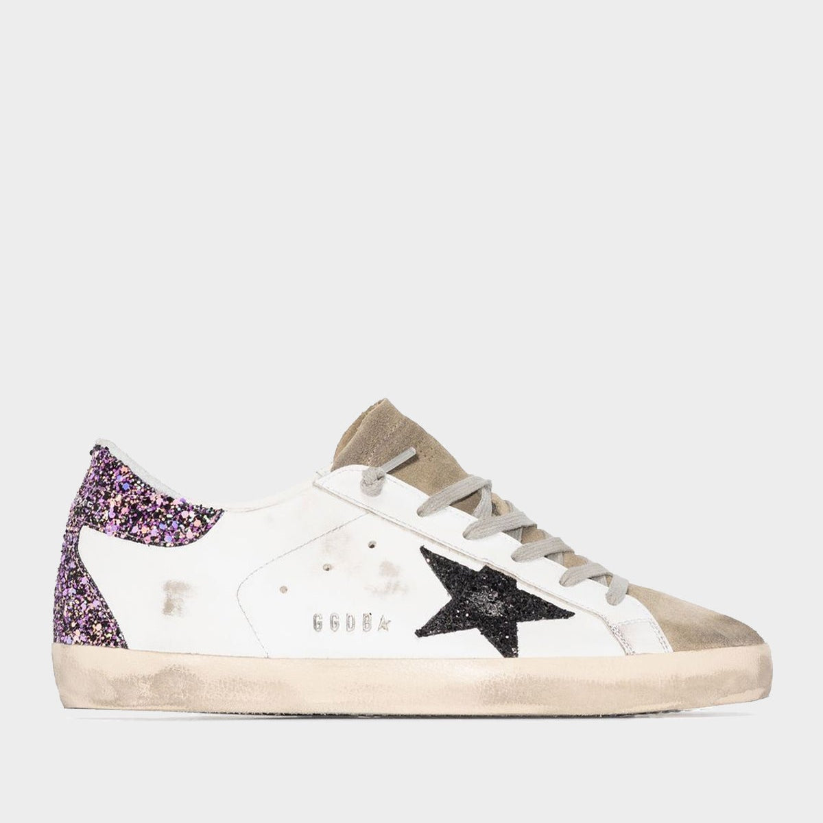 Super-Star Multicolor Glitter Back Leather Sneaker