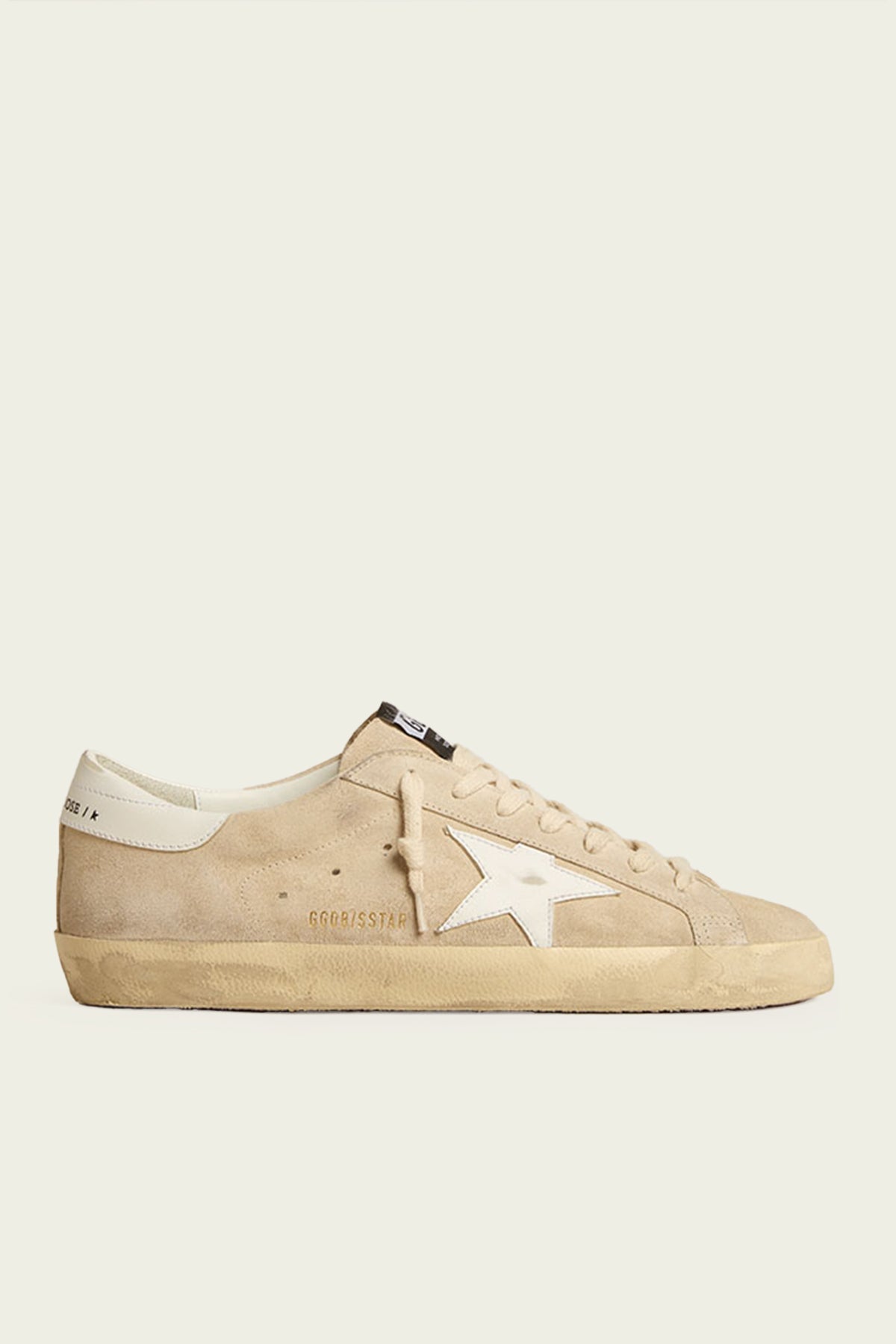 Super-Star Seed-Pearl Suede Leather Sneaker - shop-olivia.com