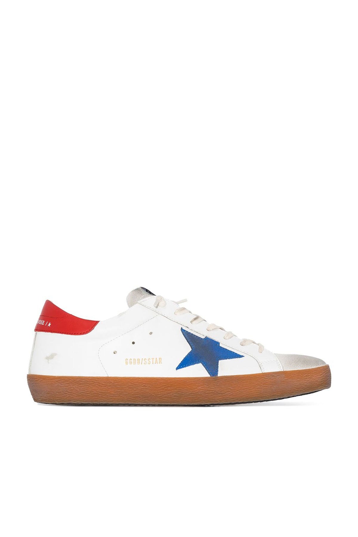 Superstar Red & Blue Star Men Sneaker - shop-olivia.com