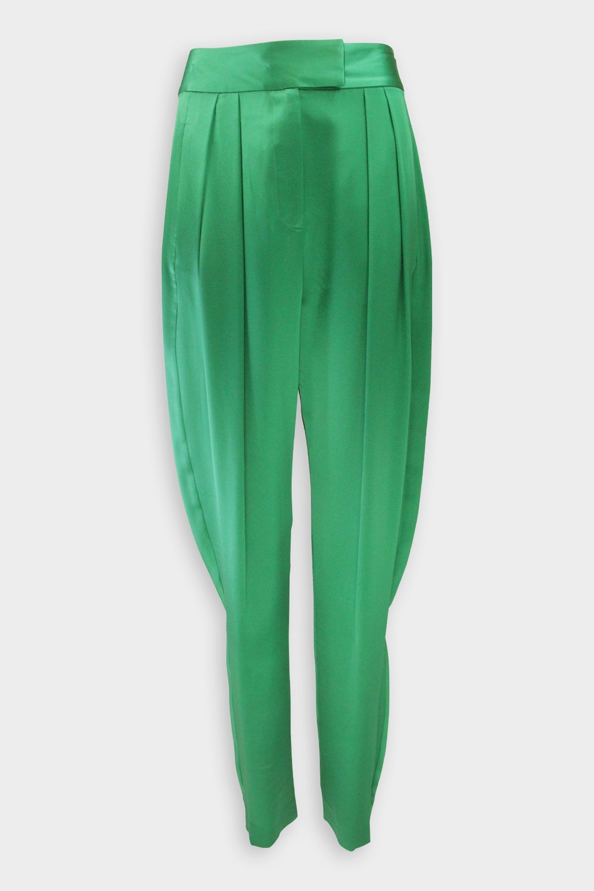 Tappered Trouser in Emerald - shop-olivia.com