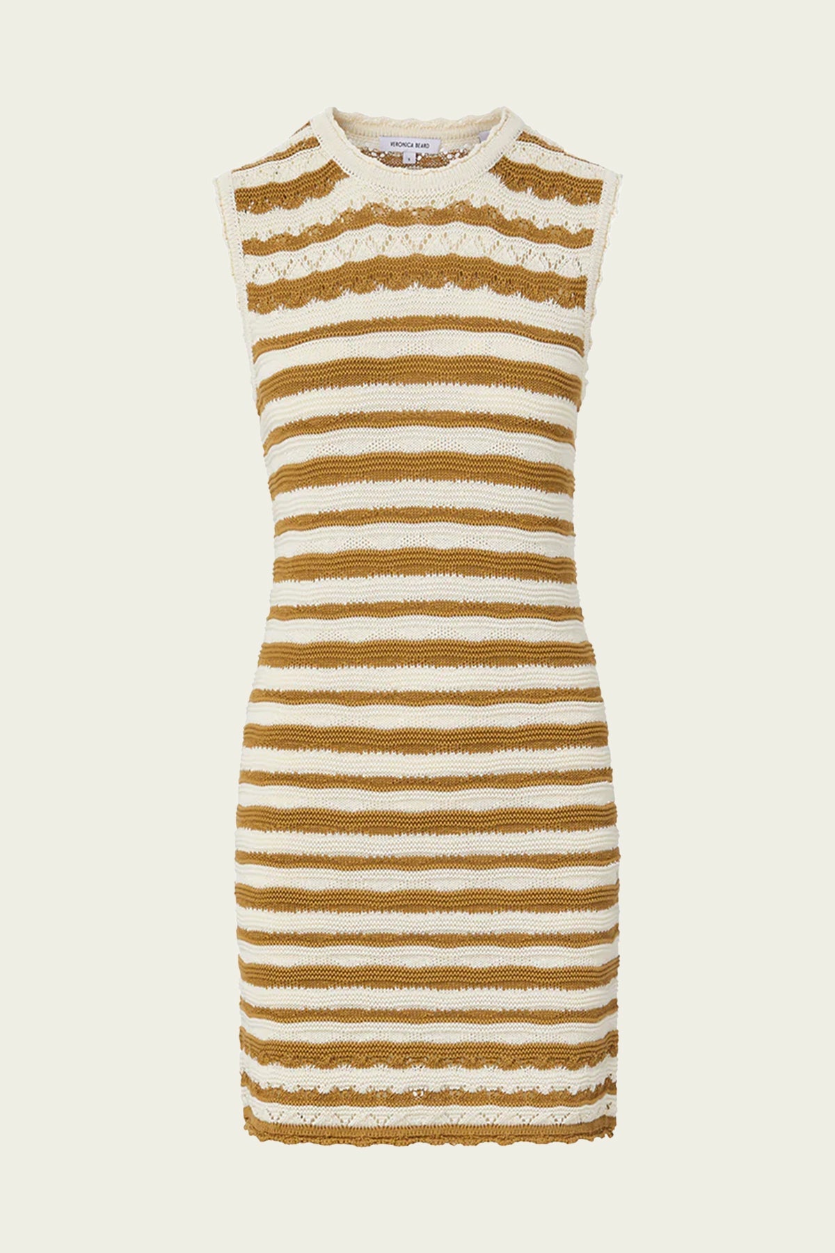 Templeton Dress in Desert Khaki Off-White - shop-olivia.com