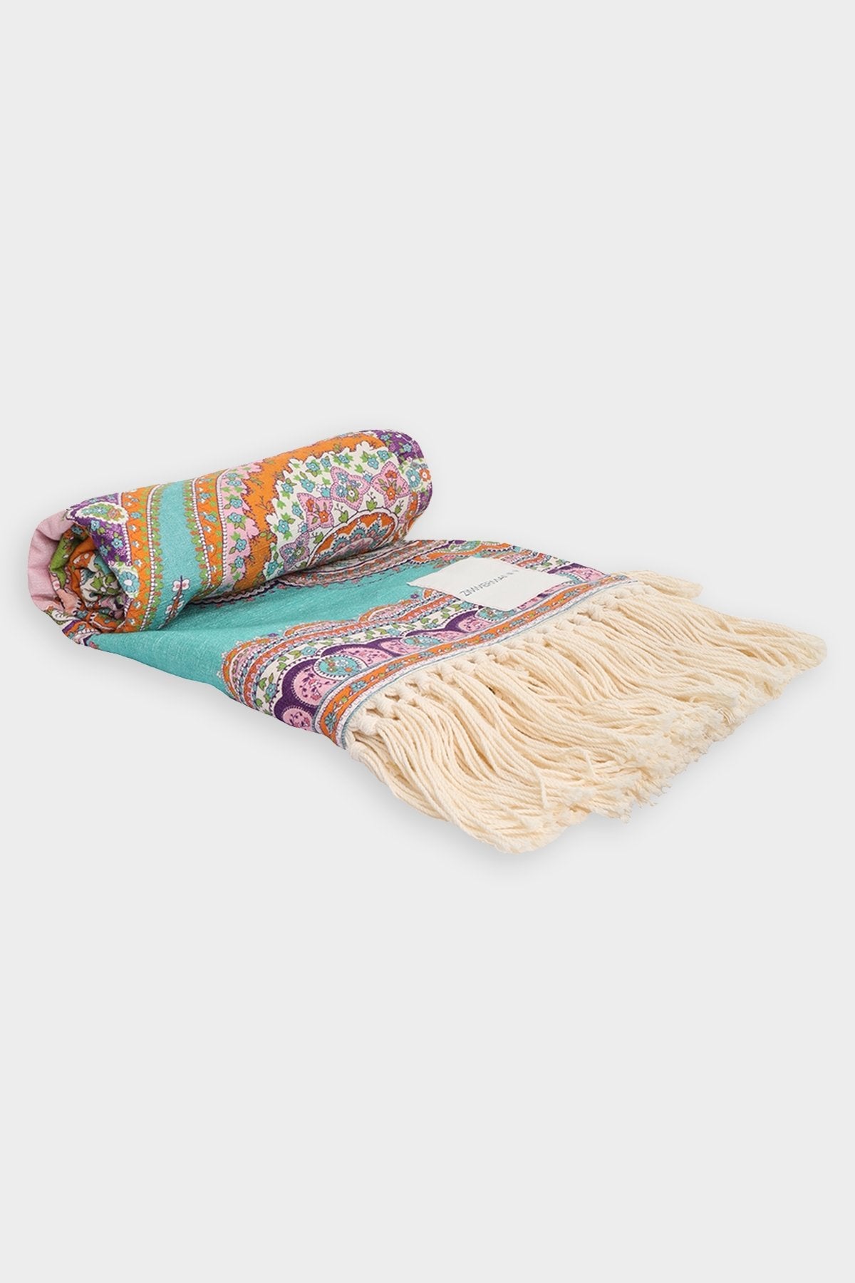 Textured Towel in Daisy Paisley - shop-olivia.com