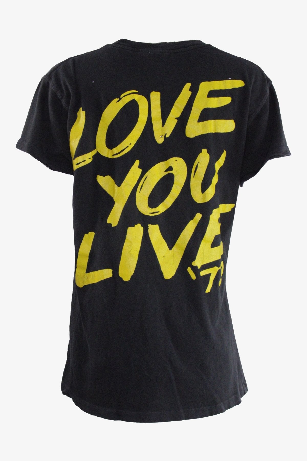 The Rolling Stones "Love You Live" Unisex T-Shirt in Black - shop-olivia.com