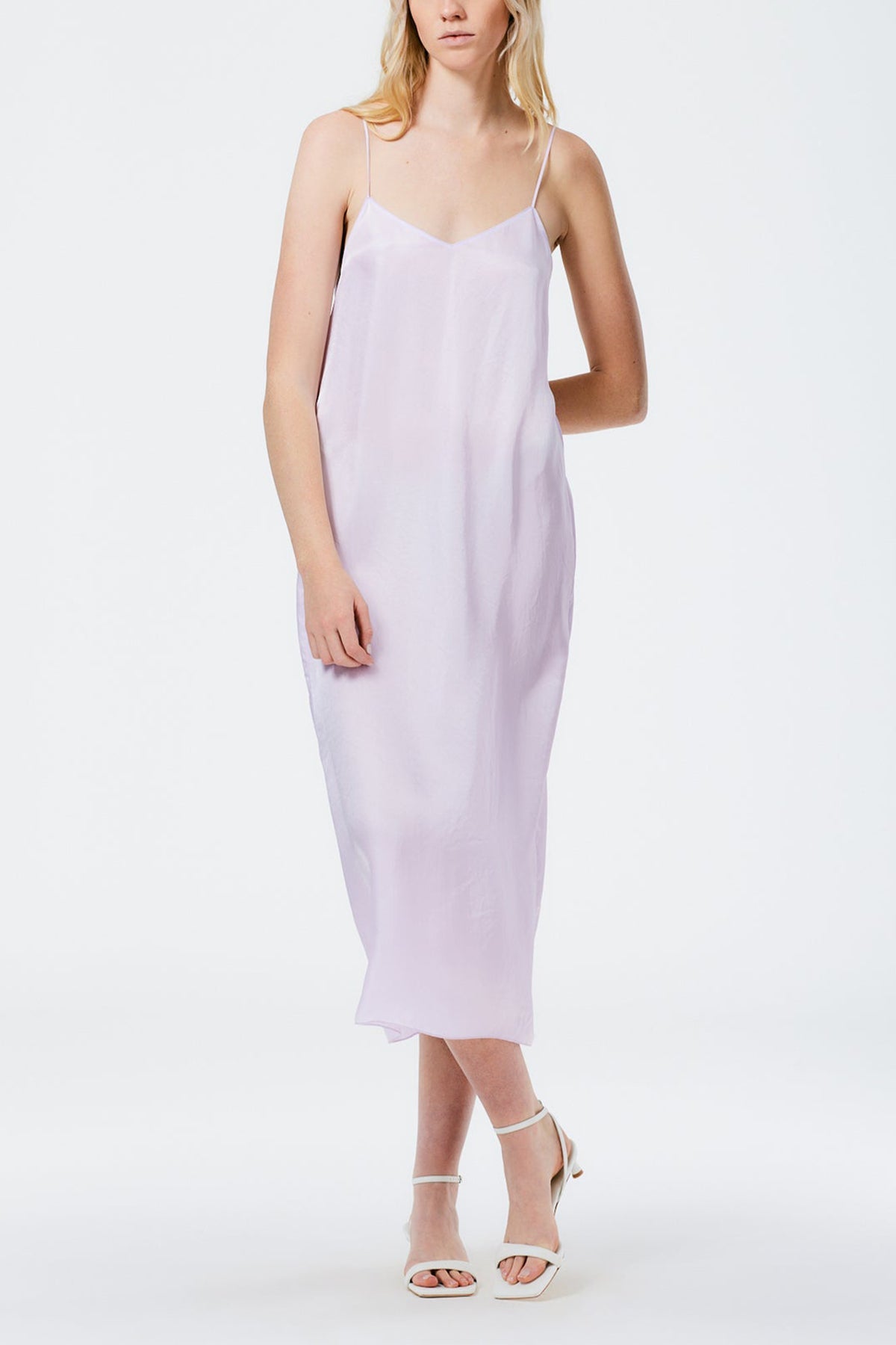 The Slip Dress in Dusty Lavender - shop-olivia.com
