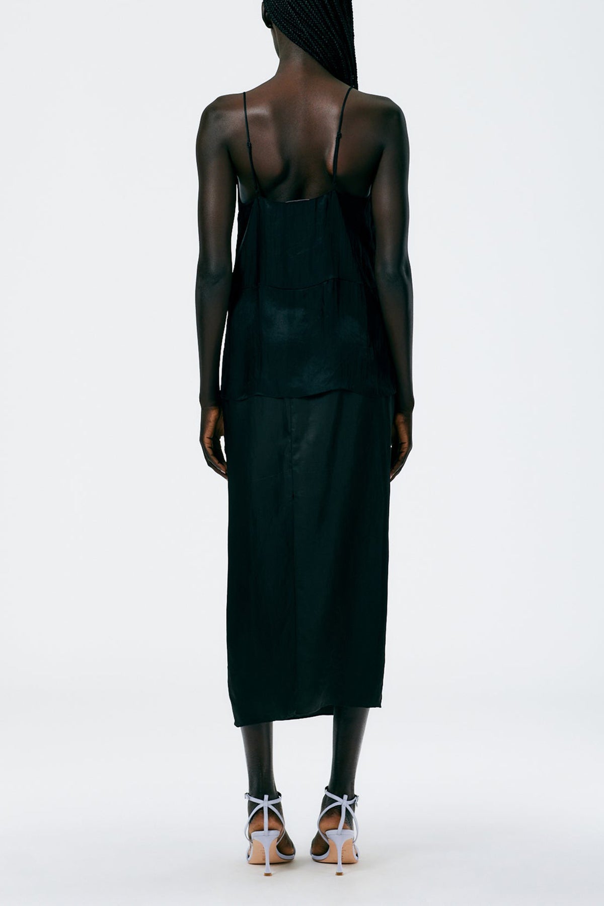 The Slip Skirt in Black - shop-olivia.com