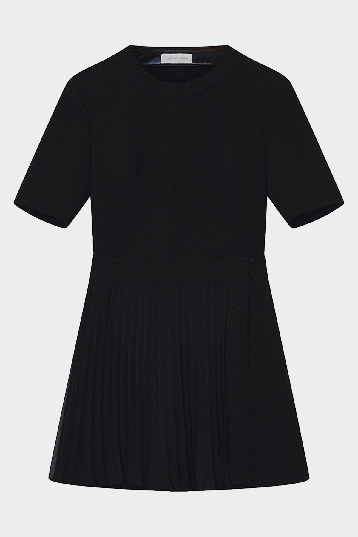 Tyra Wrap Mini Dress in Black - shop-olivia.com