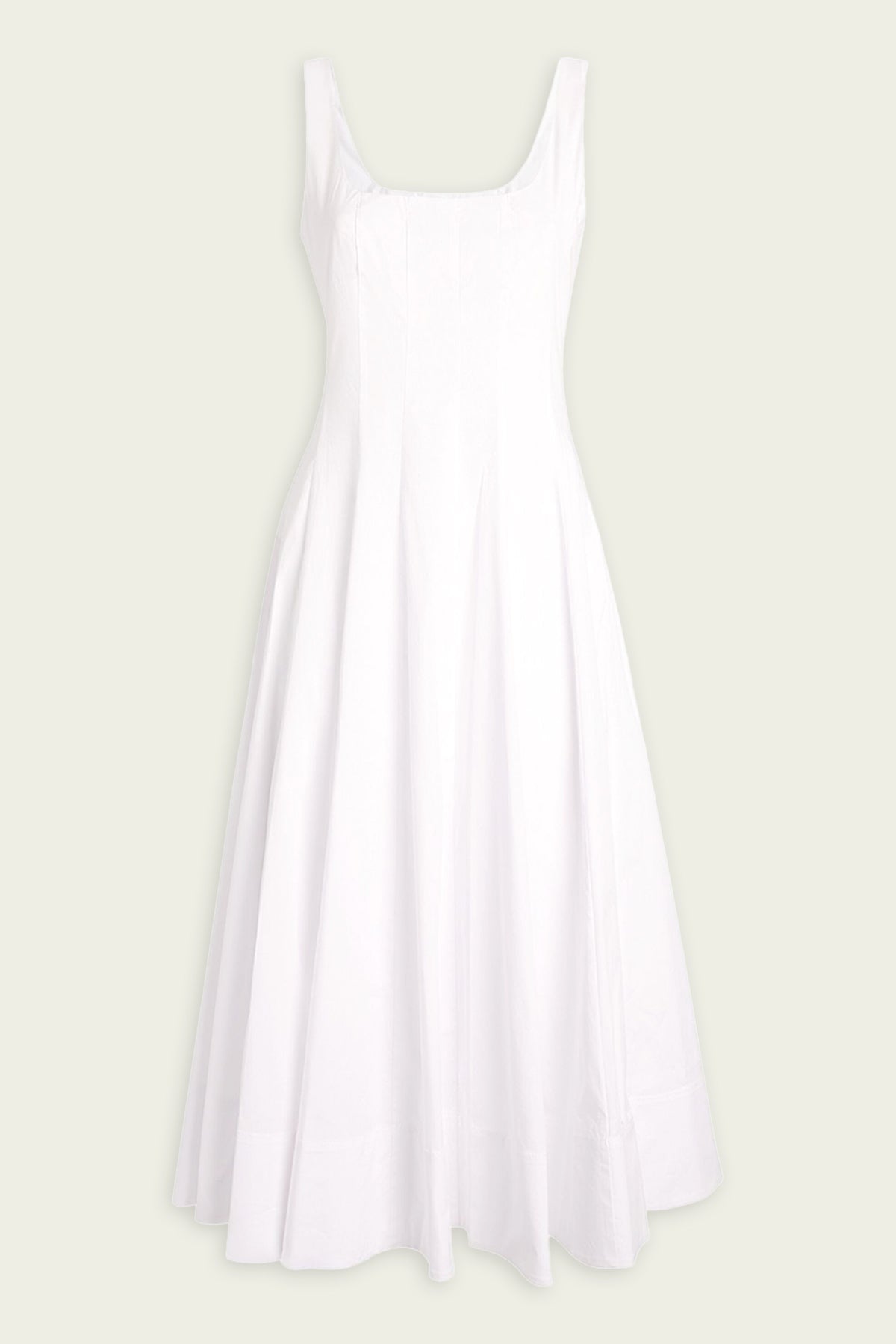 Wells Dress in White - shop-olivia.com