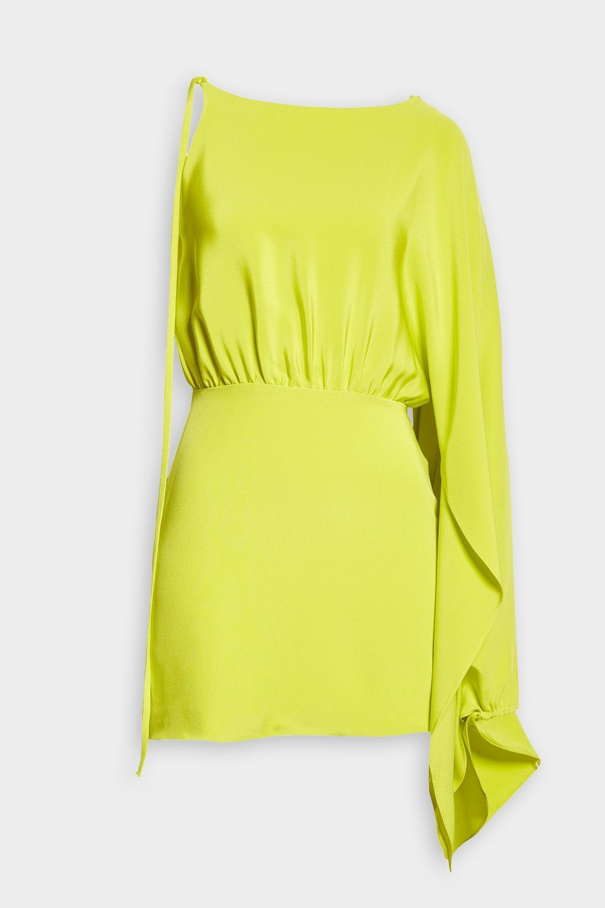 Wesley Mini Dress in Chartreuse - shop-olivia.com