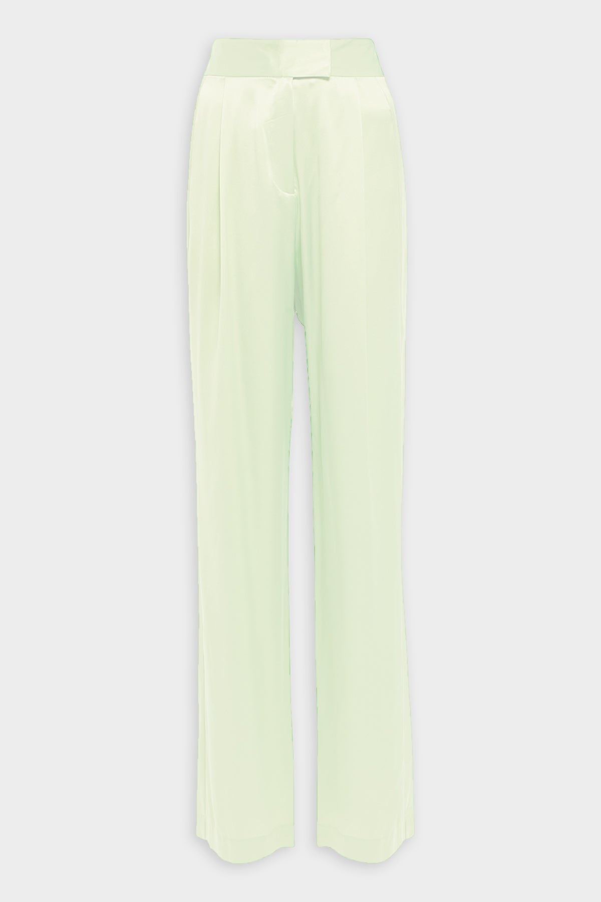 Wide Leg Trouser in Celadon - shop-olivia.com